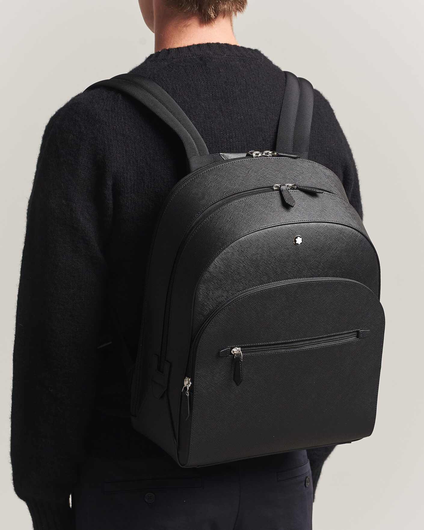 Hombres | Bolsos | Montblanc | Sartorial Large Backpack 3 Compartments Black