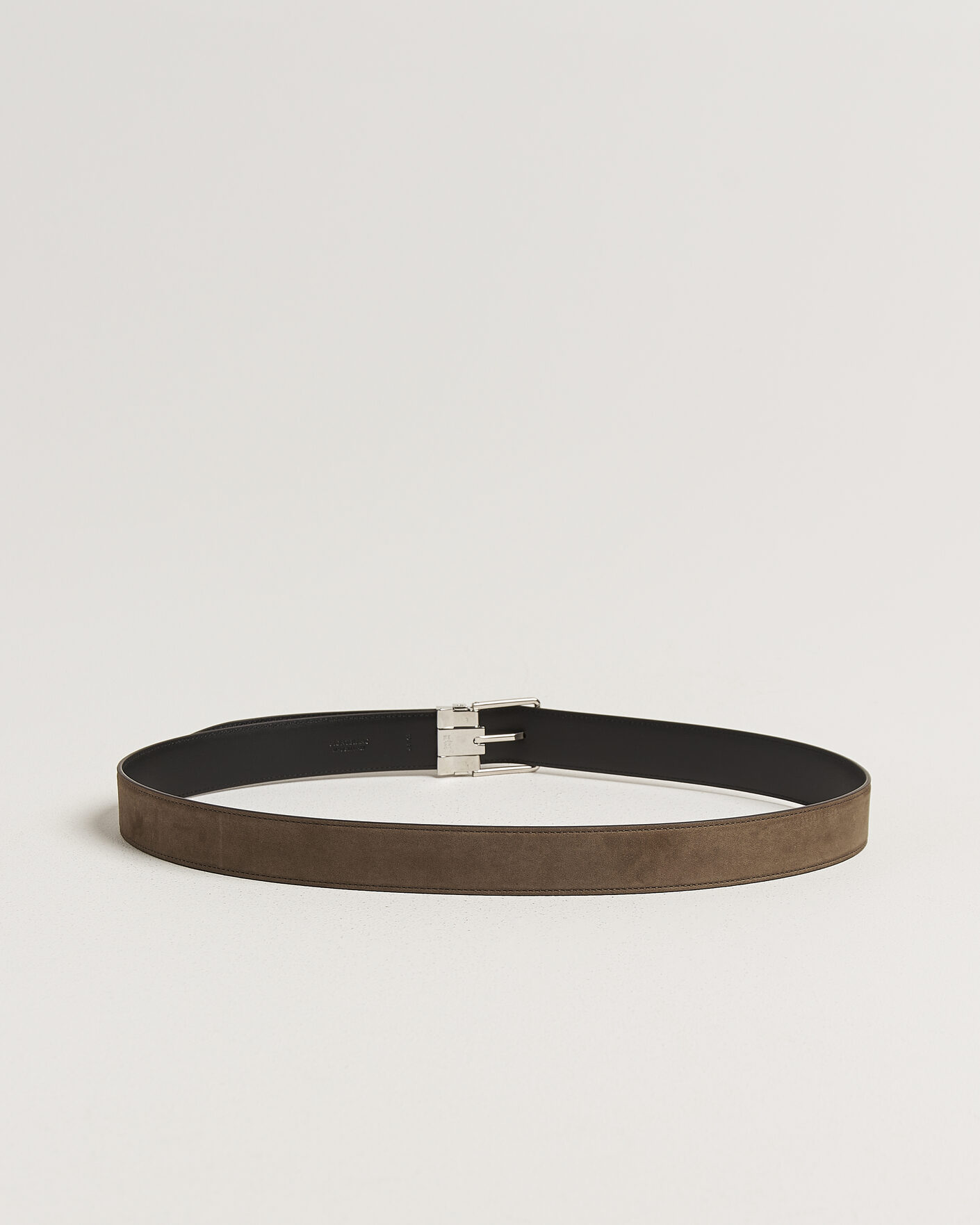 Hombres | Cinturones | Montblanc | 35mm Reversible Suede Belt Brown/Black