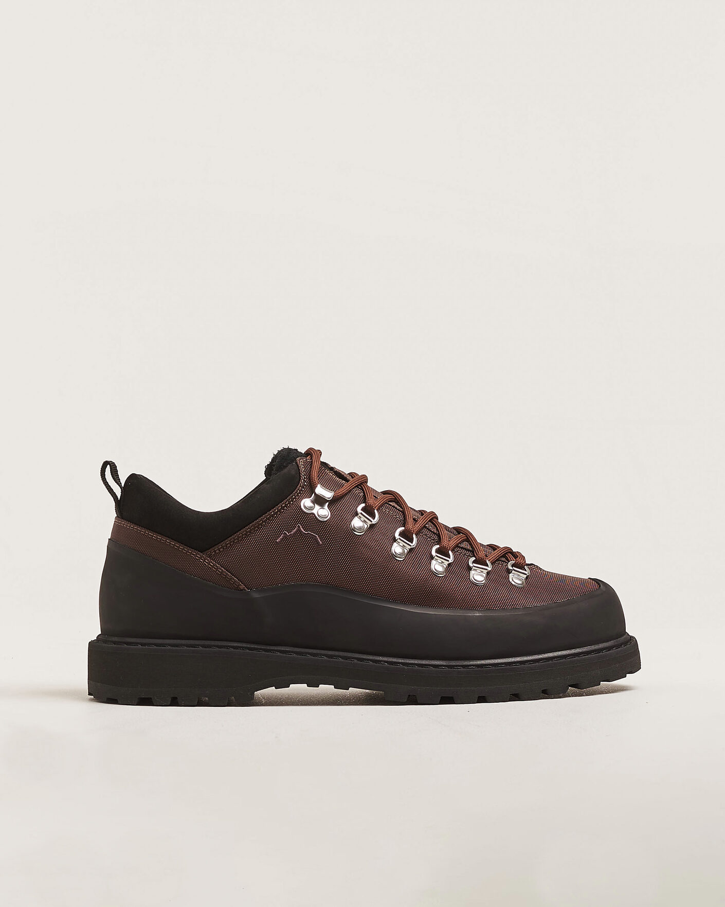 Hombres | Botas | Diemme | Roccia Basso Sport Low Boot Mogano Fabric