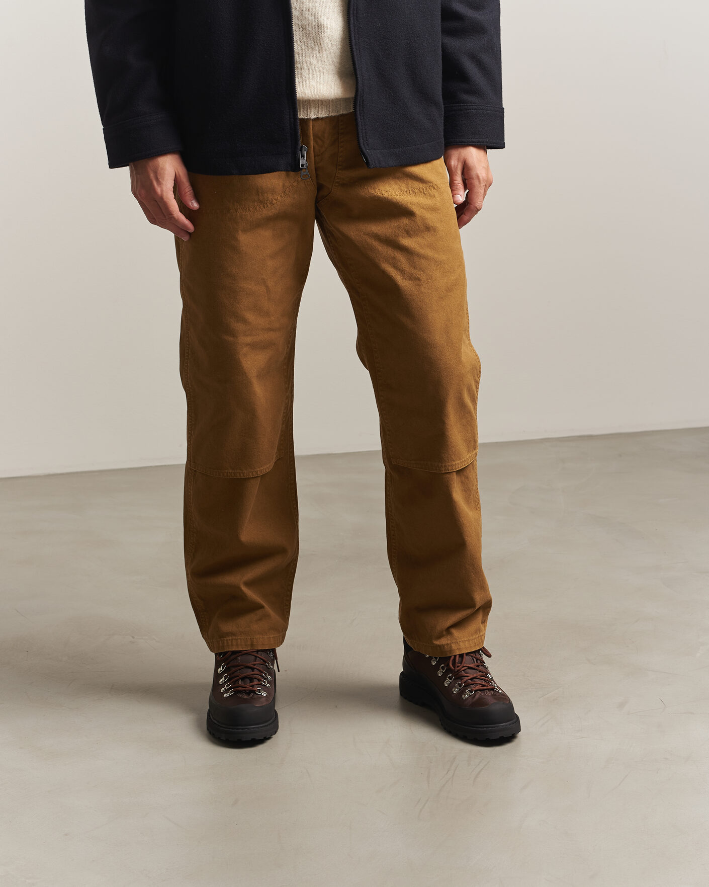 Hombres | Botas | Diemme | Roccia Basso Sport Low Boot Mogano Fabric