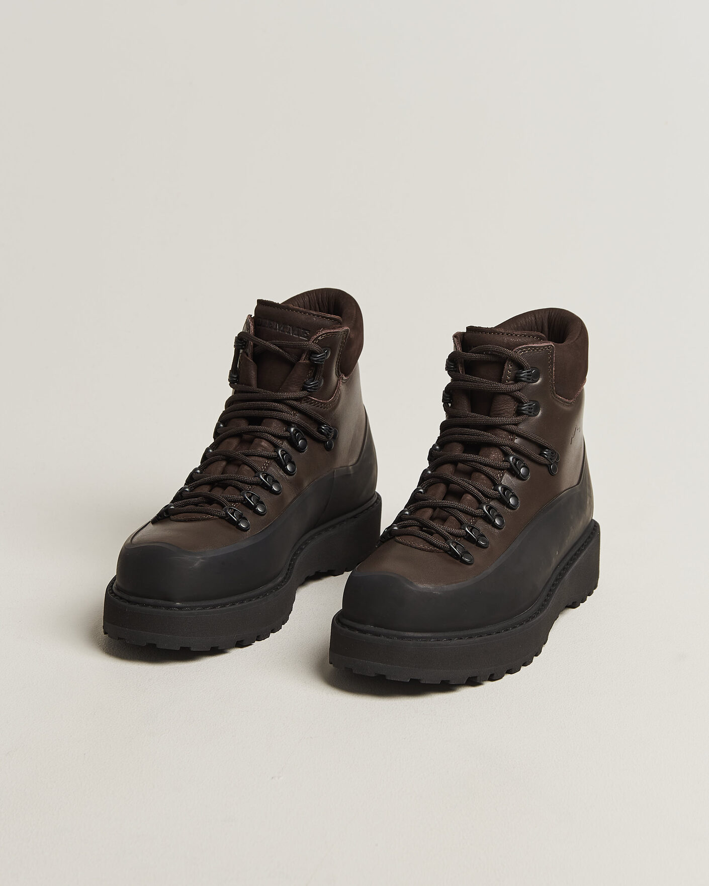 Hombres | Botas | Diemme | Roccia Vet Gomma Boot Mogano Dark Brown Calf