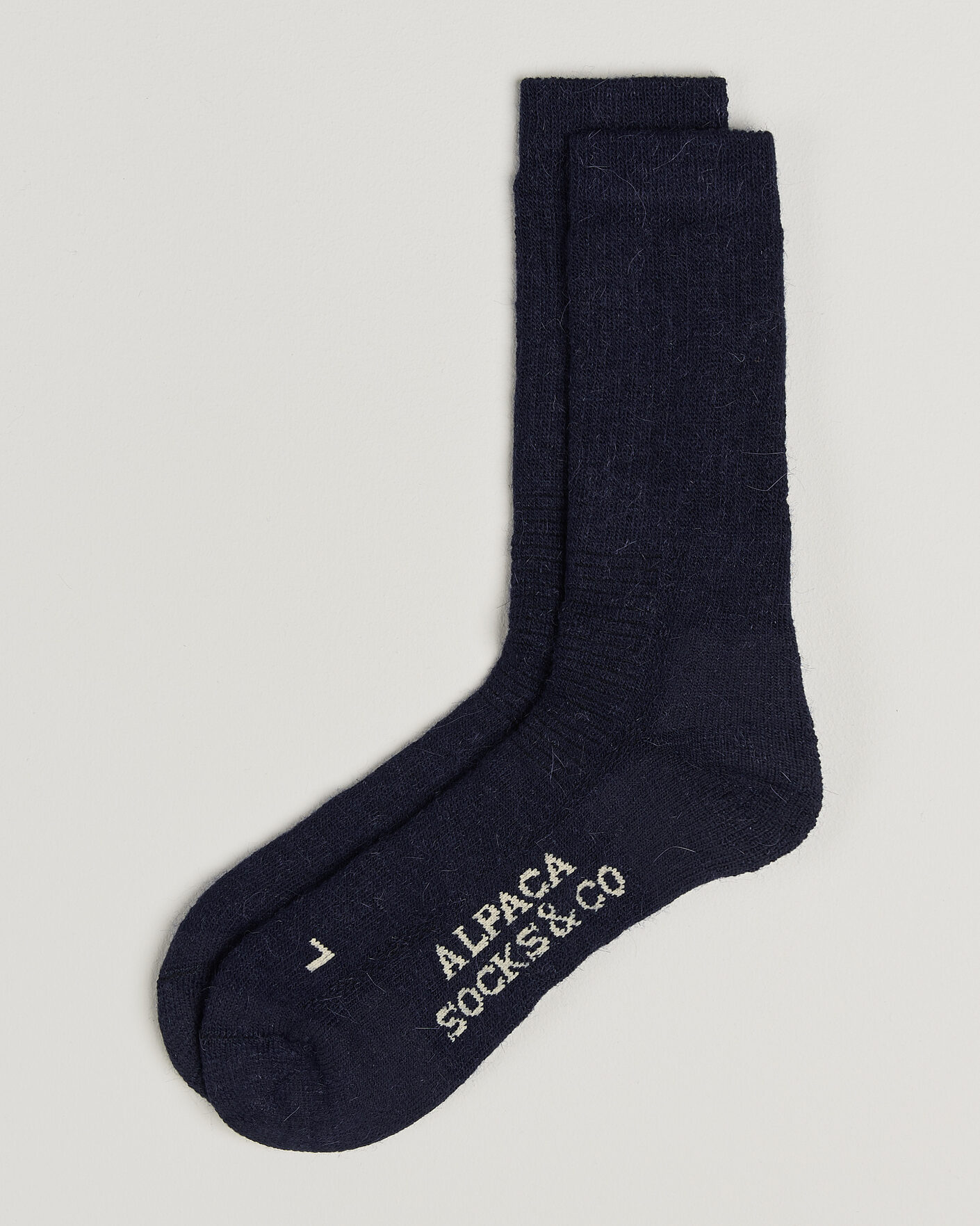 Hombres | Ropa interior y calcetines | Alpacasocks & Co | 2-Pack Heavy Alpacka Wool Socks Navy