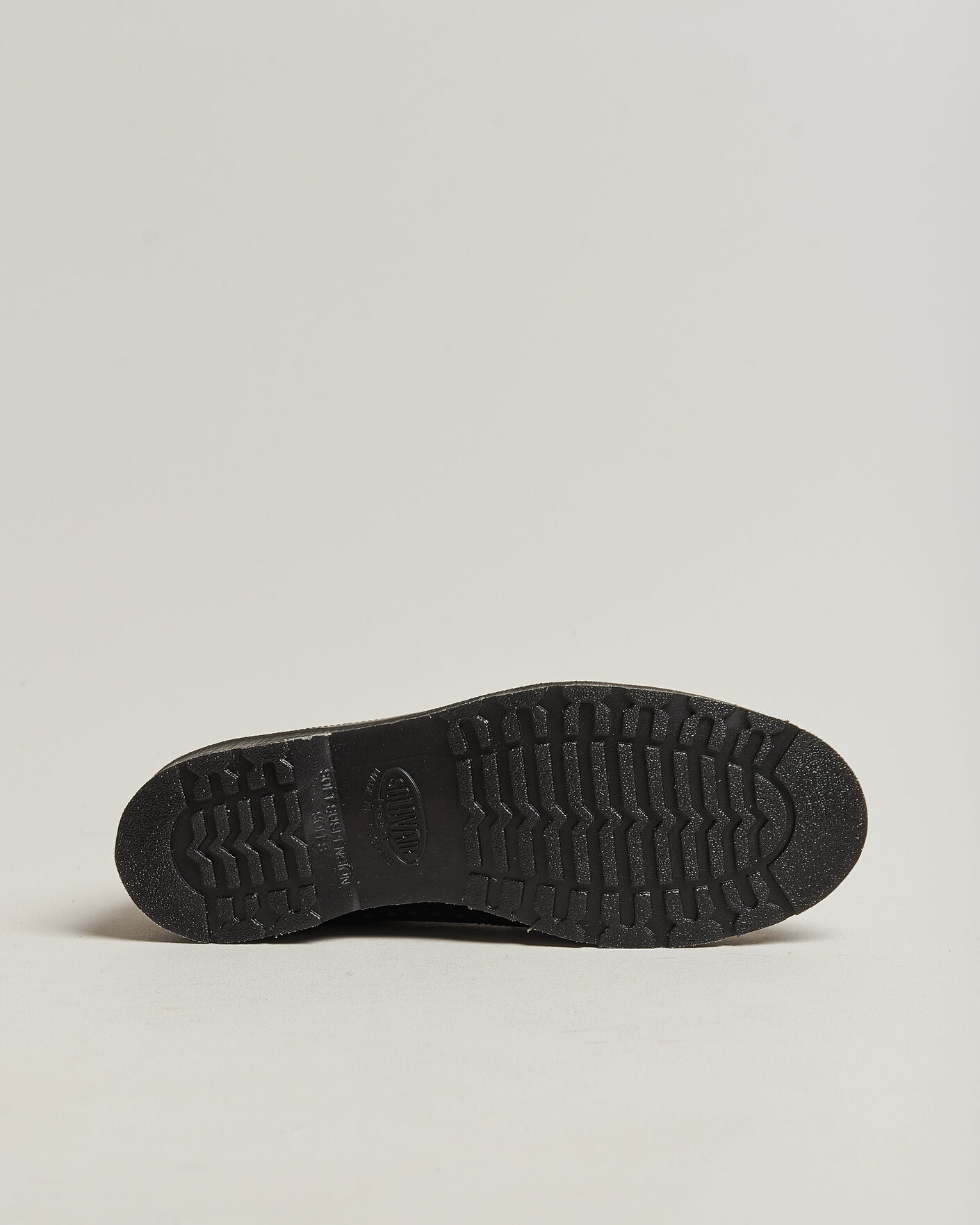 Hombres | Zapatos brogues | Solovair | American Brogue Shoe Black Shine