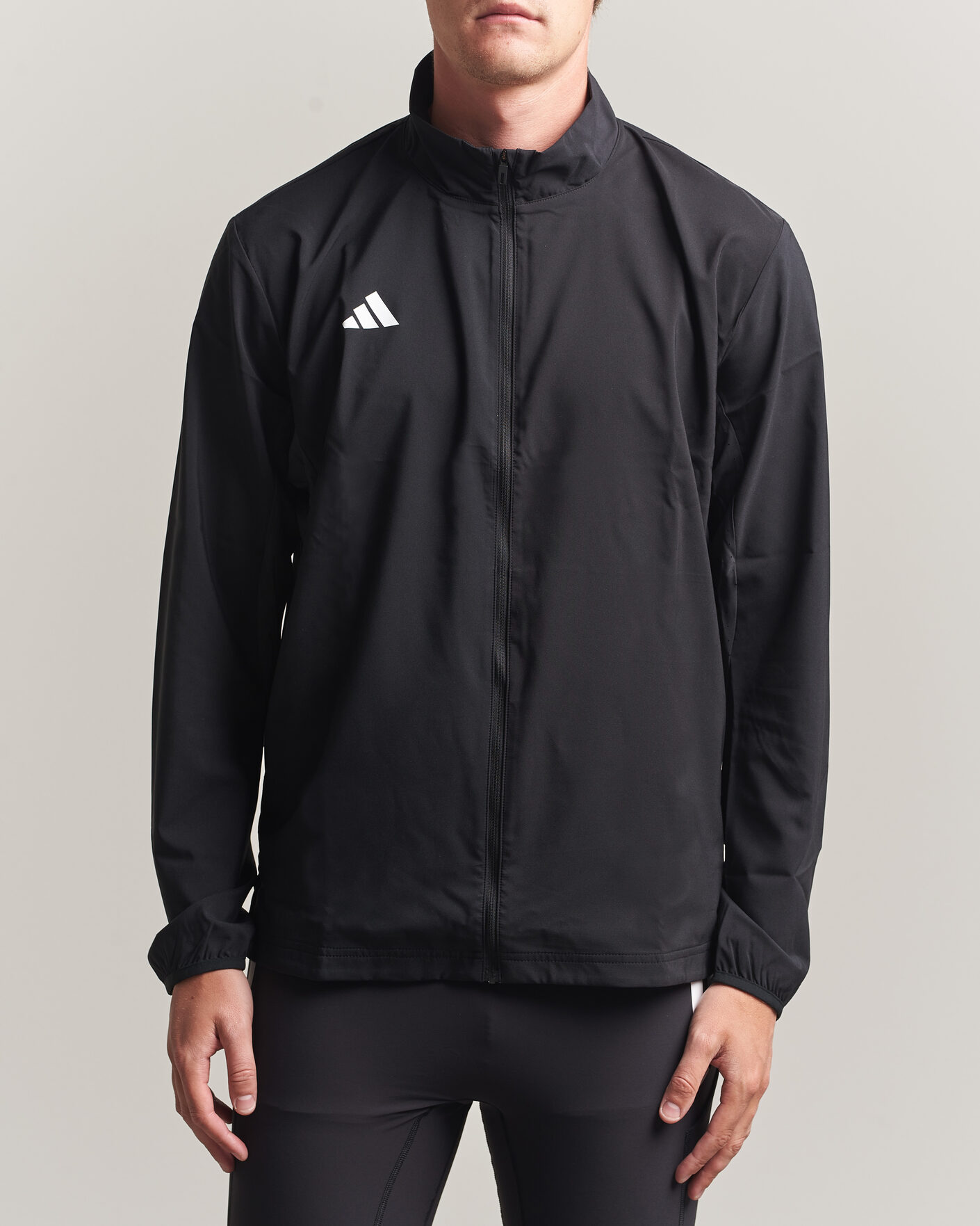 Hombres | Abrigos y chaquetas | adidas Performance | Adizero Running Full Zip Black