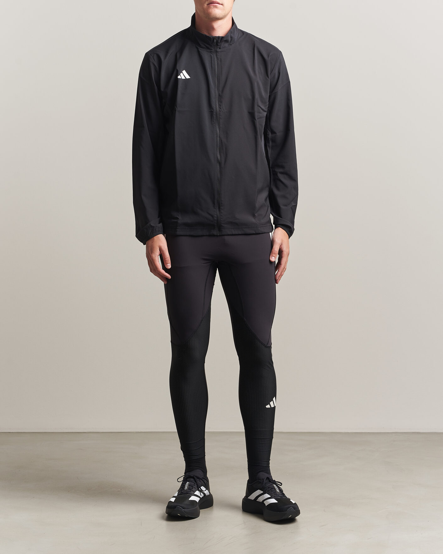Hombres | Pantalones | adidas Performance | Adizero Running Tights Black