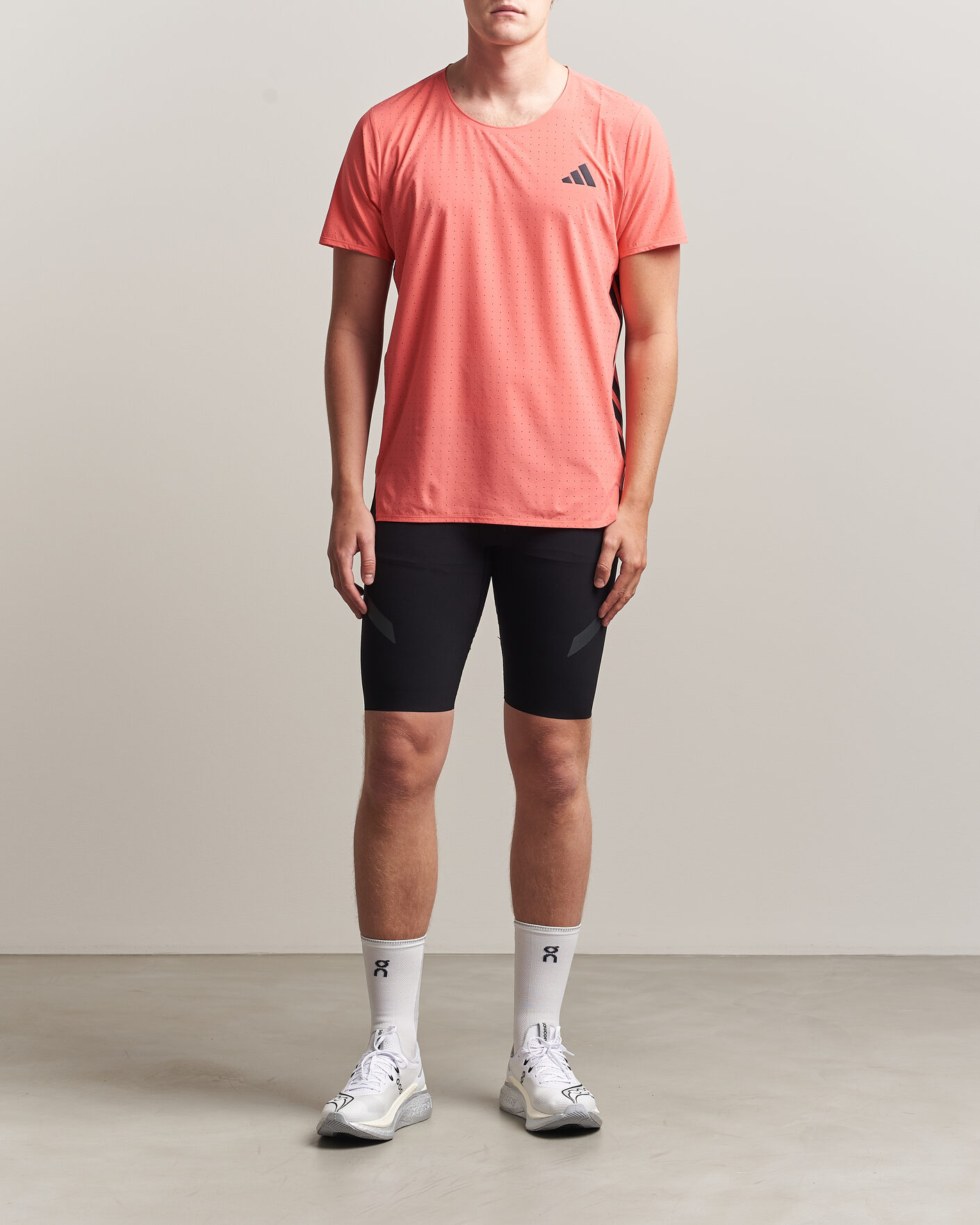 Hombres | Camisetas | adidas Performance | Adizero Running T-Shirt Red