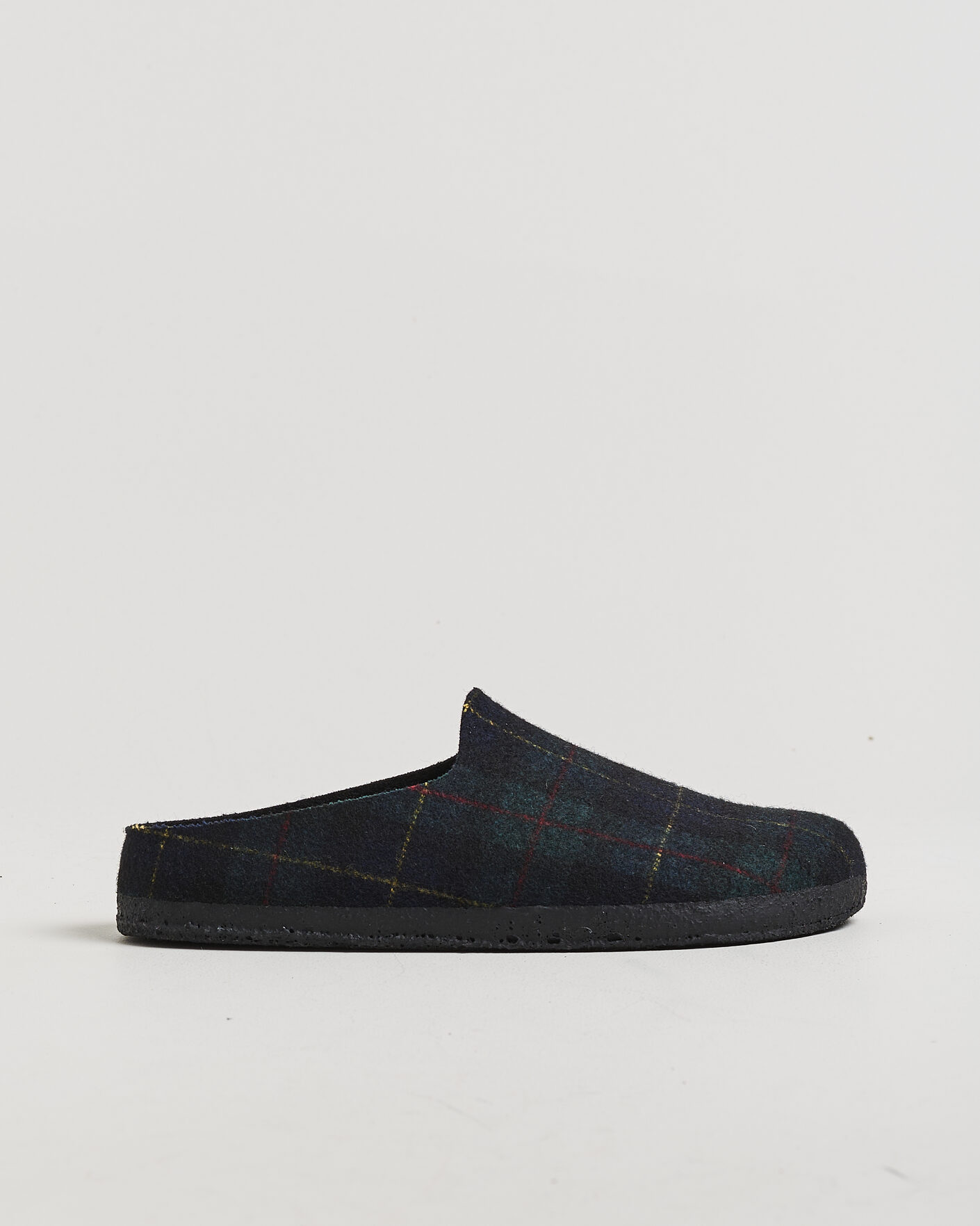 Hombres | Sandalias y chanclas | BIRKENSTOCK | Amsterdam Wrapped Dip Shearling Green Navy Plaid