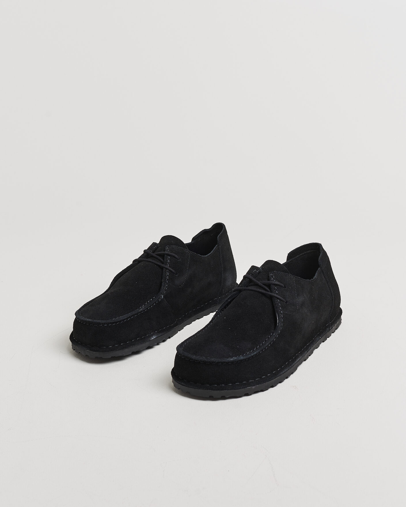 Hombres | Mocasines | BIRKENSTOCK | Utti Lace Loafer Black Suede