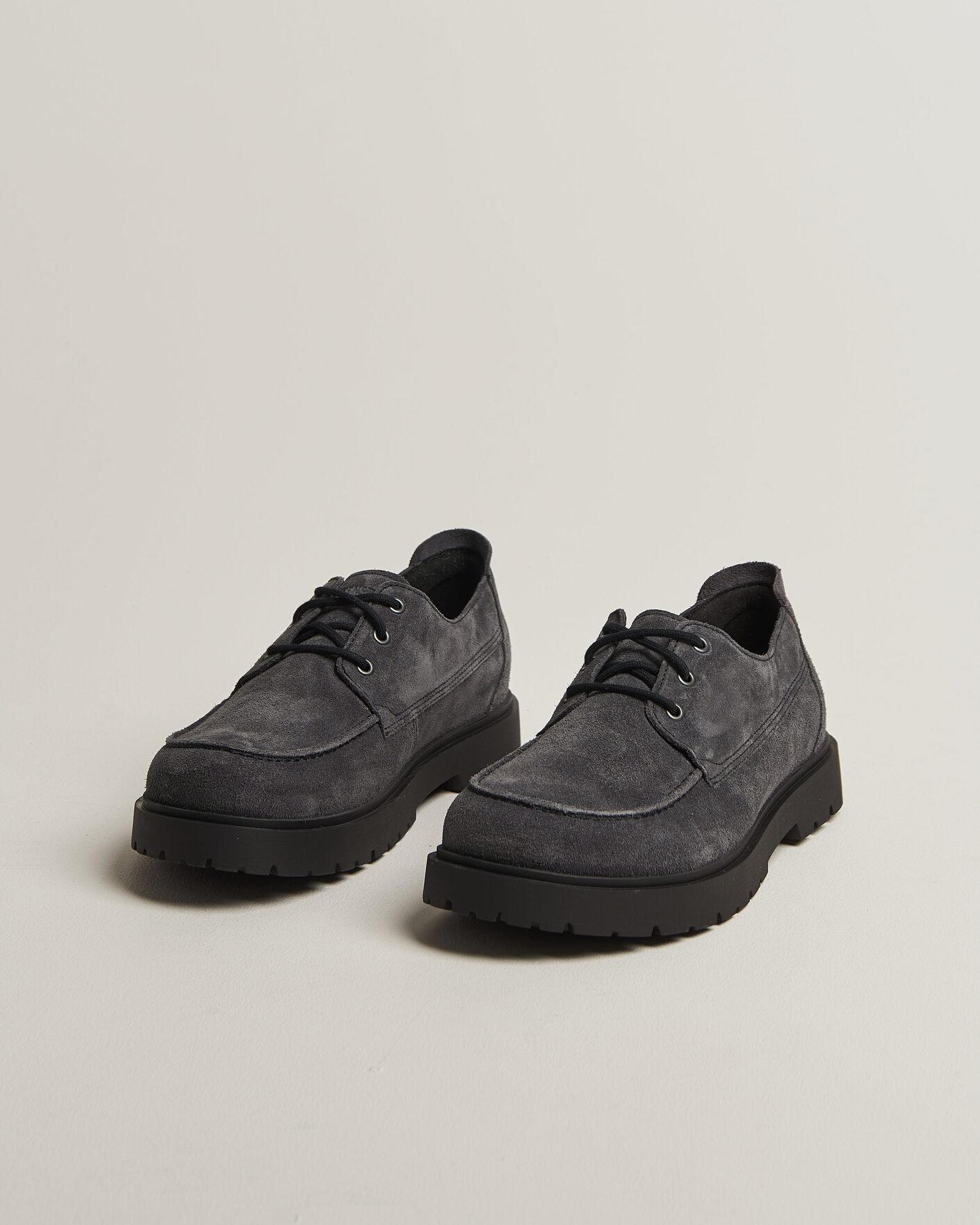 Hombres | Zapatos derby | BIRKENSTOCK | Highwood Moc Lace Charcoal Suede