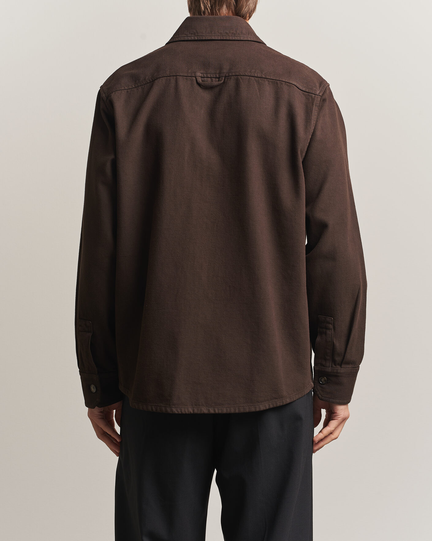 Hombres | Camisas | A.P.C. | Basile Overshirt Chocolate