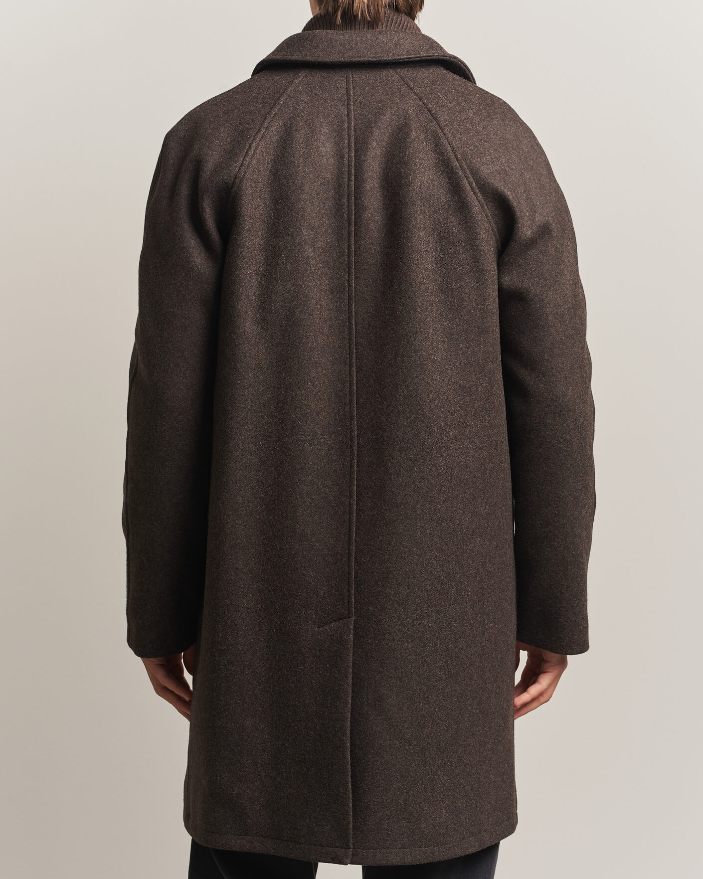 Hombres | Abrigos y chaquetas | A.P.C. | Auster Wool Coat Maroon Melange