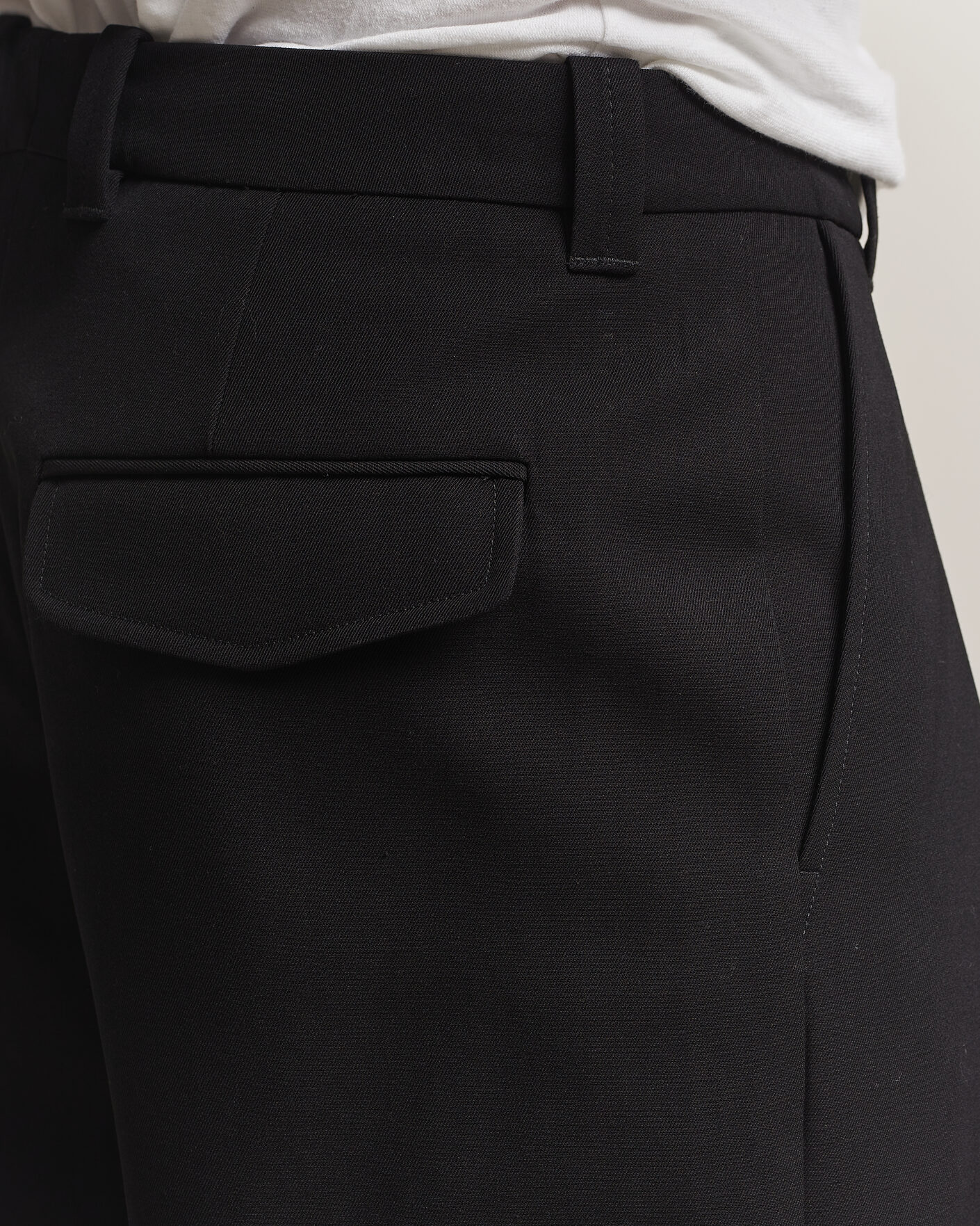 Hombres | Pantalones | A.P.C. | Renato Pleated Trousers Black