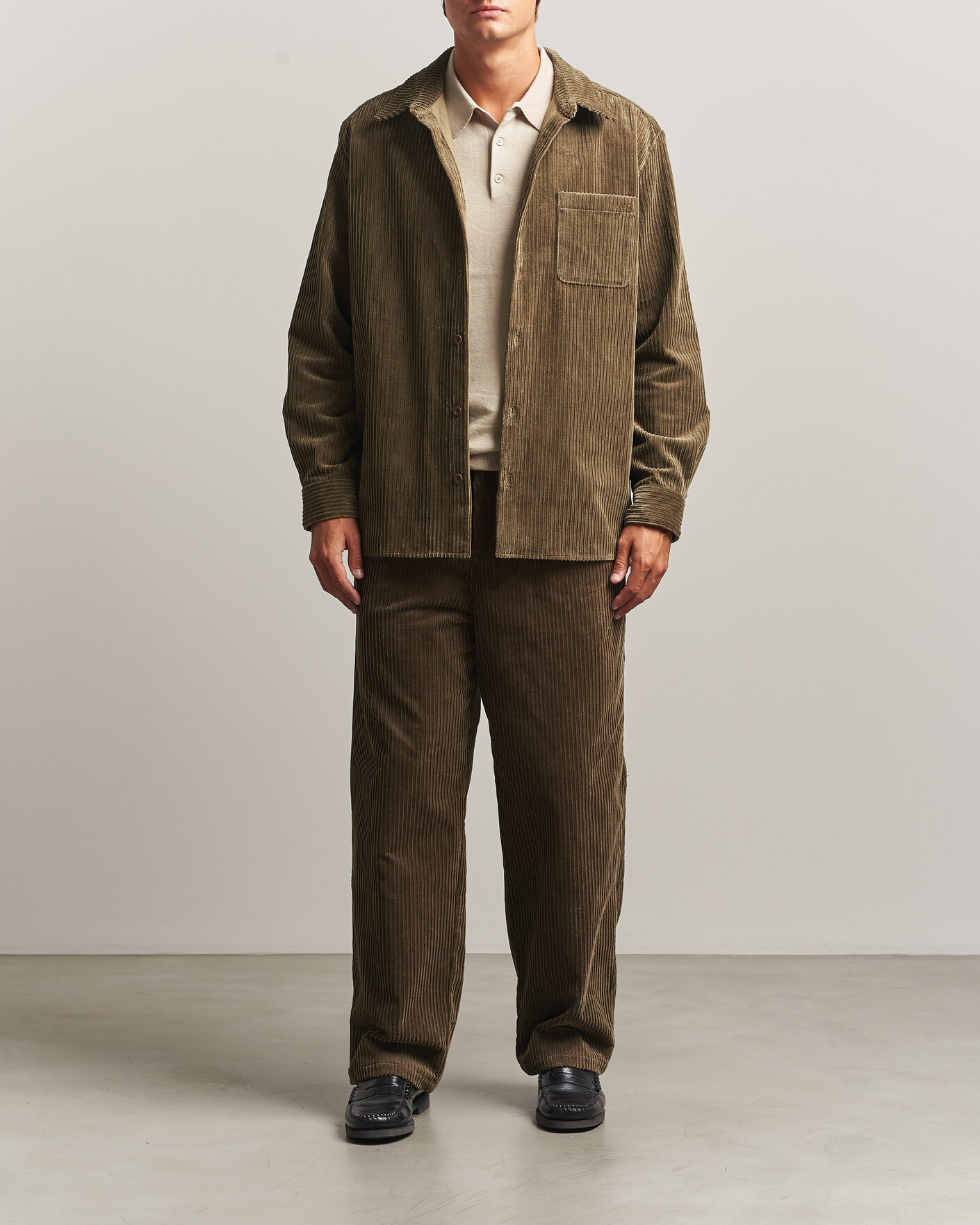 Hombres | Pantalones | A.P.C. | Ricky Corduroy Trousers Taupe