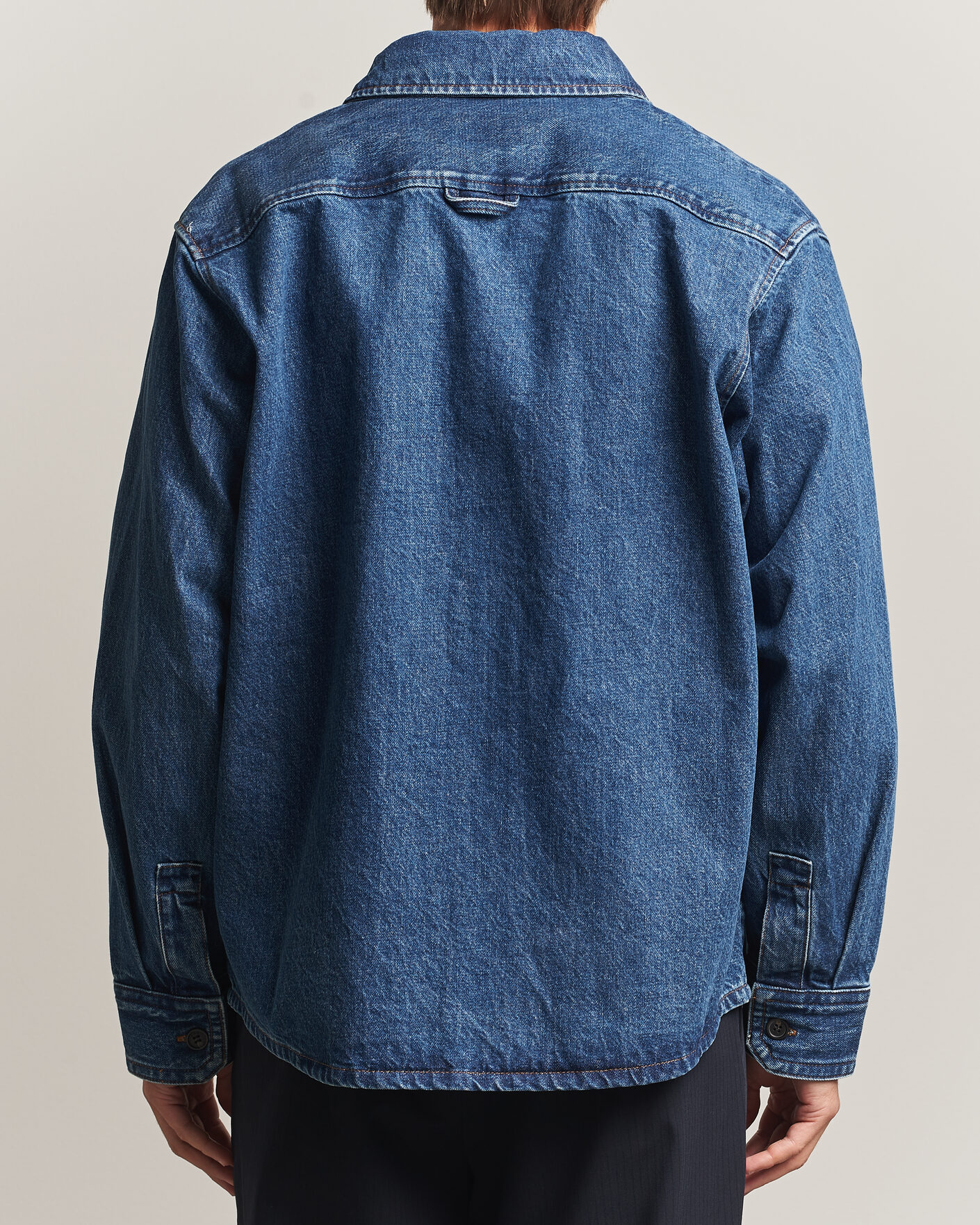 Hombres | Camisas | A.P.C. | Basile Denim Overshirt Washed Indigo