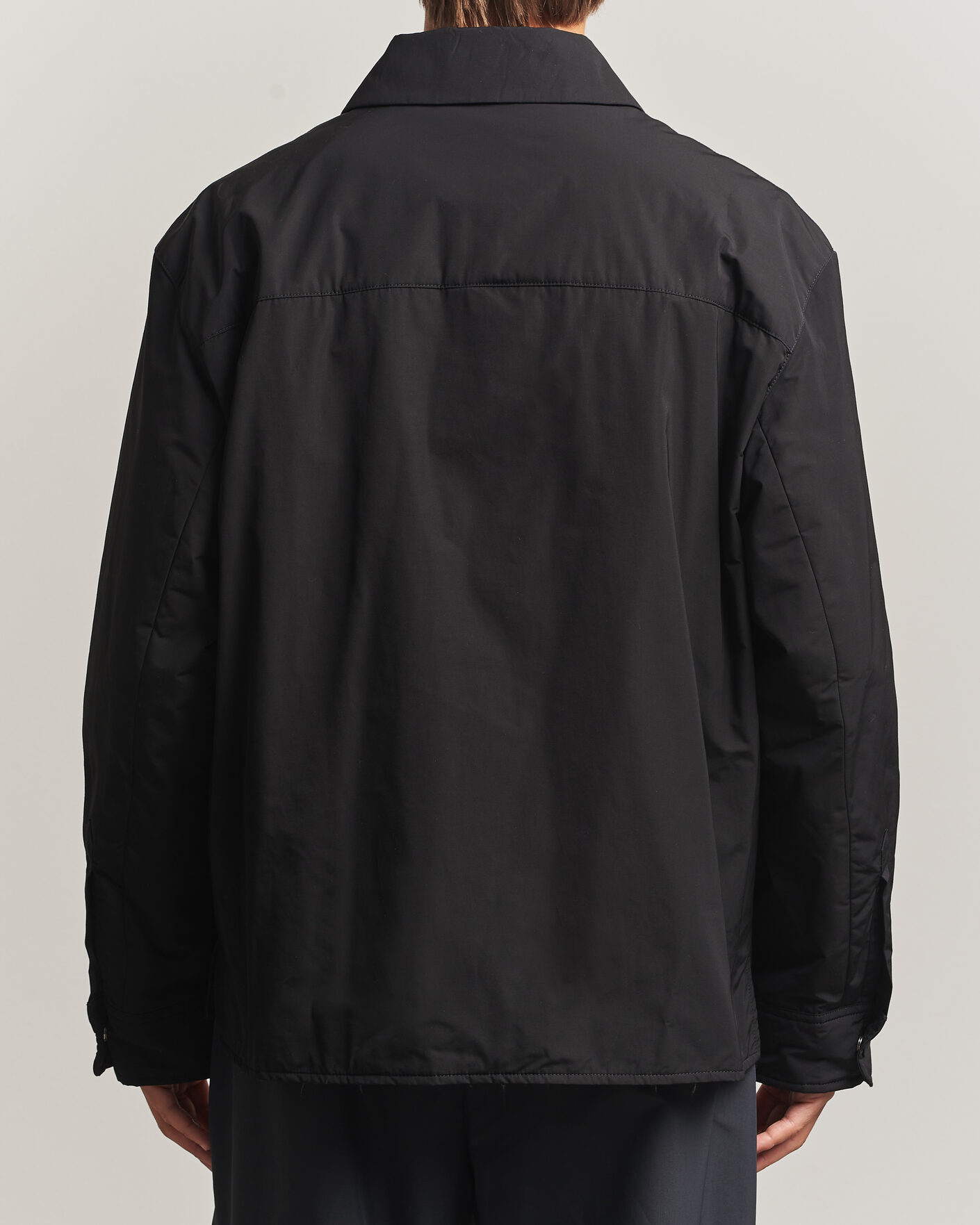 Hombres | Abrigos y chaquetas | AMI | Padded Shirt Jacket Black