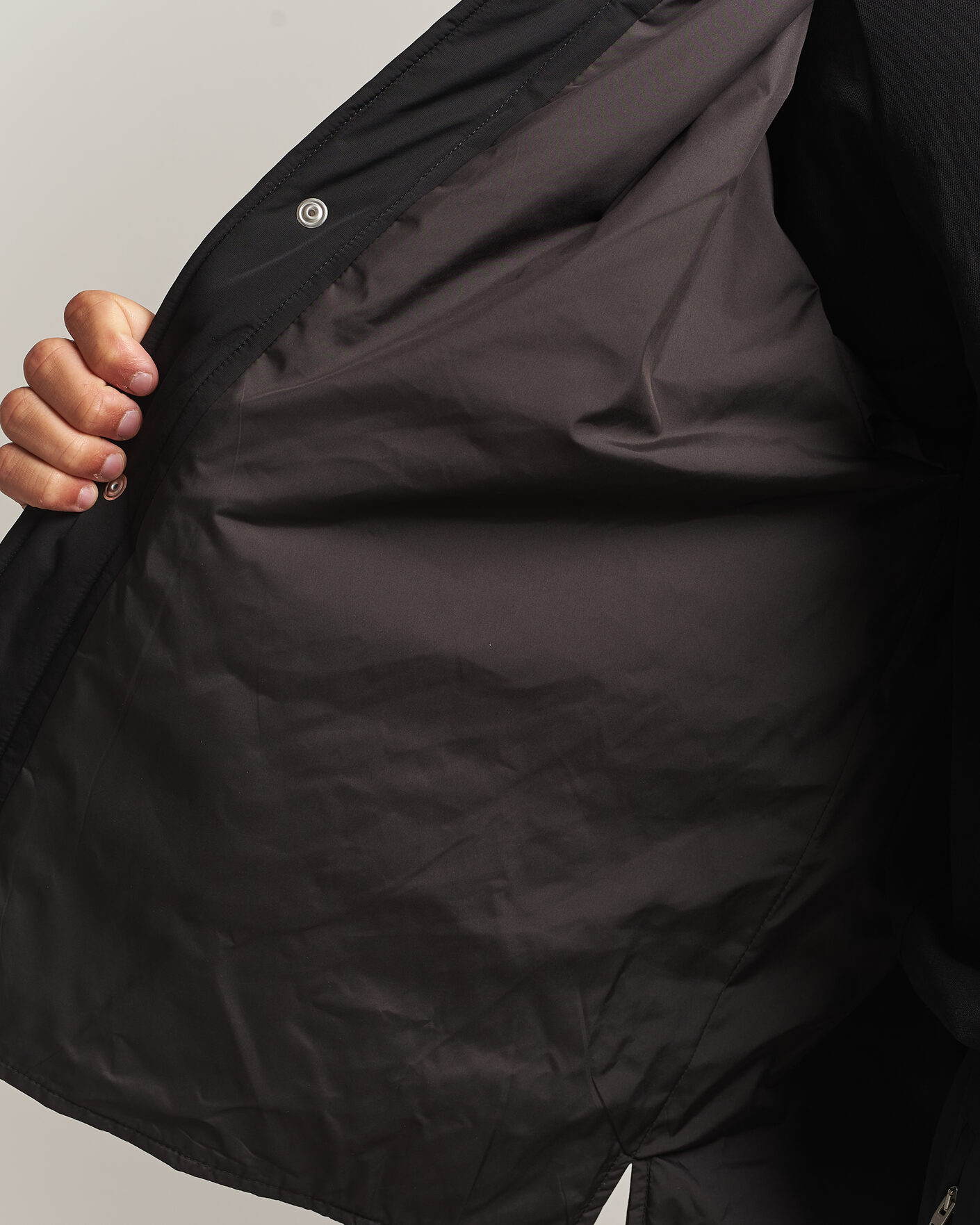 Hombres | Abrigos y chaquetas | AMI | Padded Shirt Jacket Black