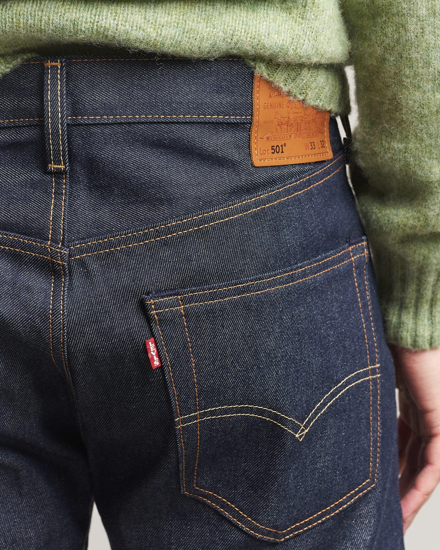 Hombres | Vaqueros | Levi's | 501 Original Jeans Hudson Selvedge Rigid