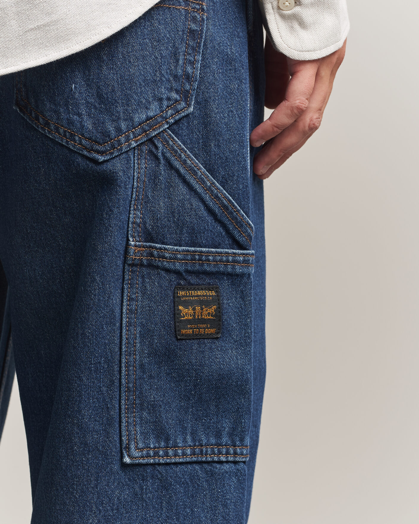 Hombres | Vaqueros | Levi's | 568 Loose Straight Carpenter Jeans Turn It Around