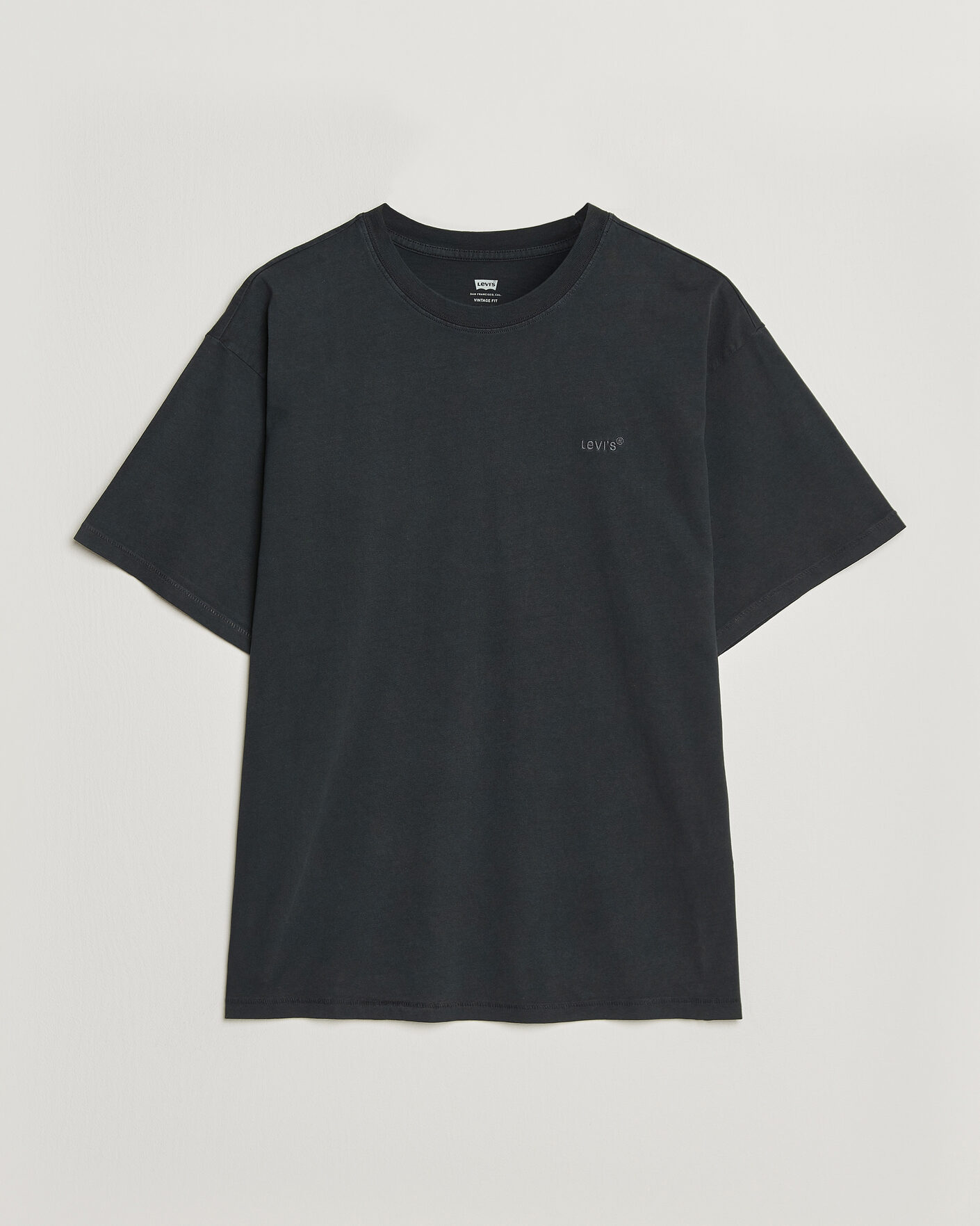 Hombres | Camisetas | Levi's | Red Tab Vintage T-Shirt Weathered Finish Jet Black