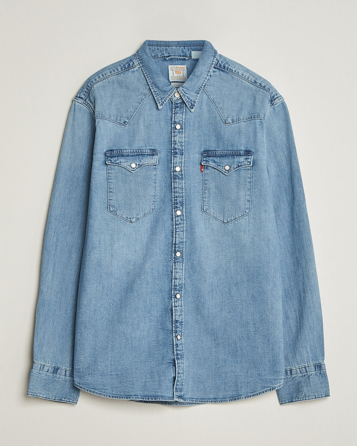 Hombres | Camisas | Levi's | Barstow Western Standard Shirt Blue Sky Mountain Light
