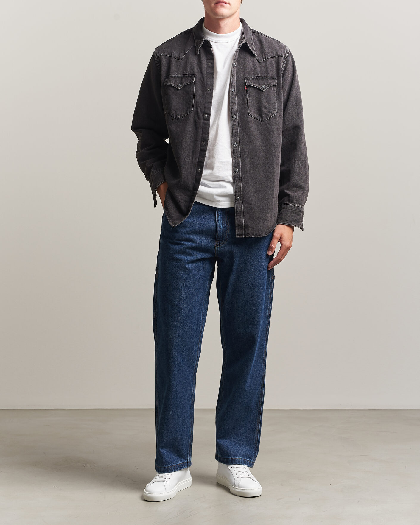 Hombres | Camisas | Levi's | Barstow Western Standard Shirt Thermodapt Black