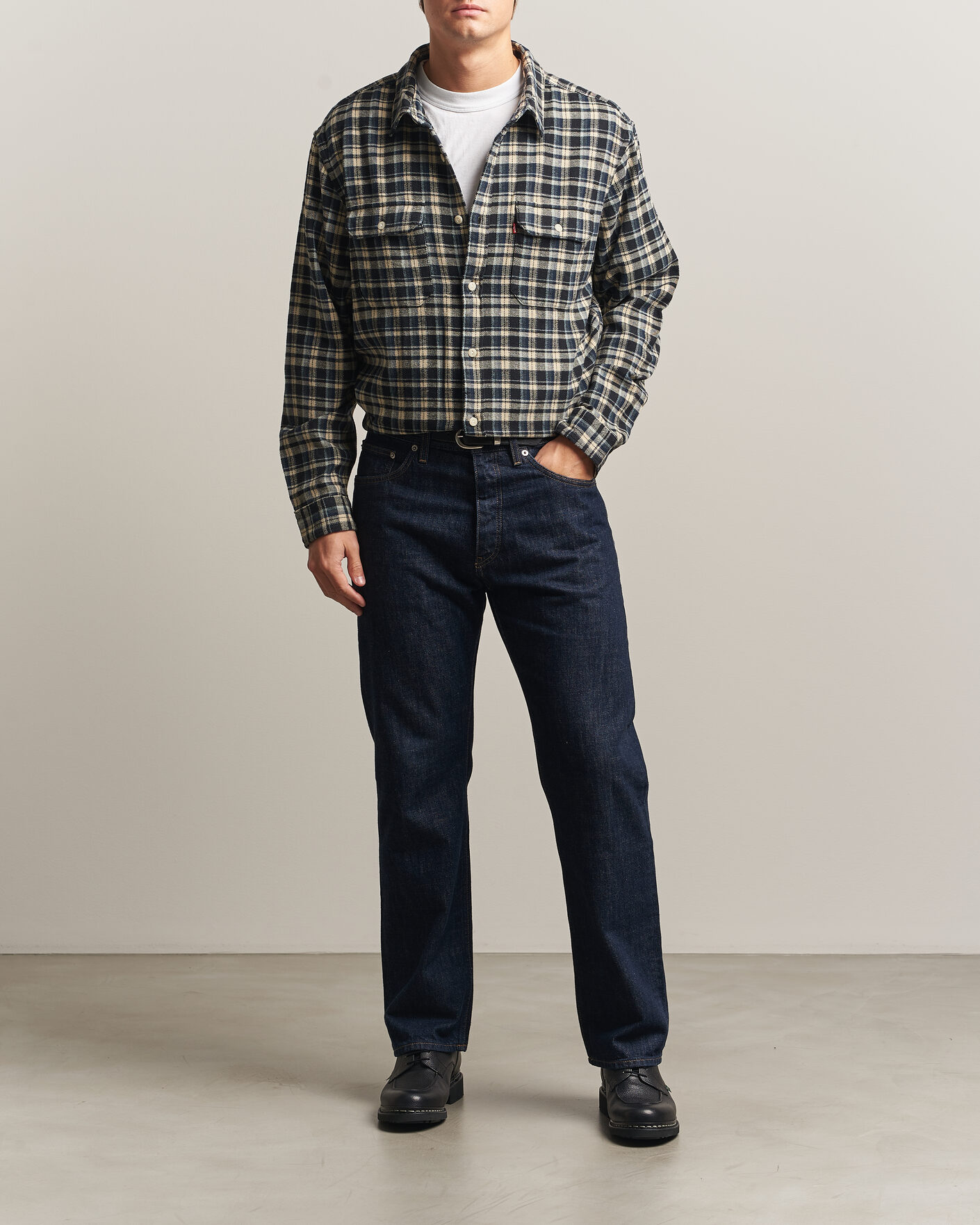 Hombres | Camisas | Levi's | Jackson Worker Shirt Jet Black