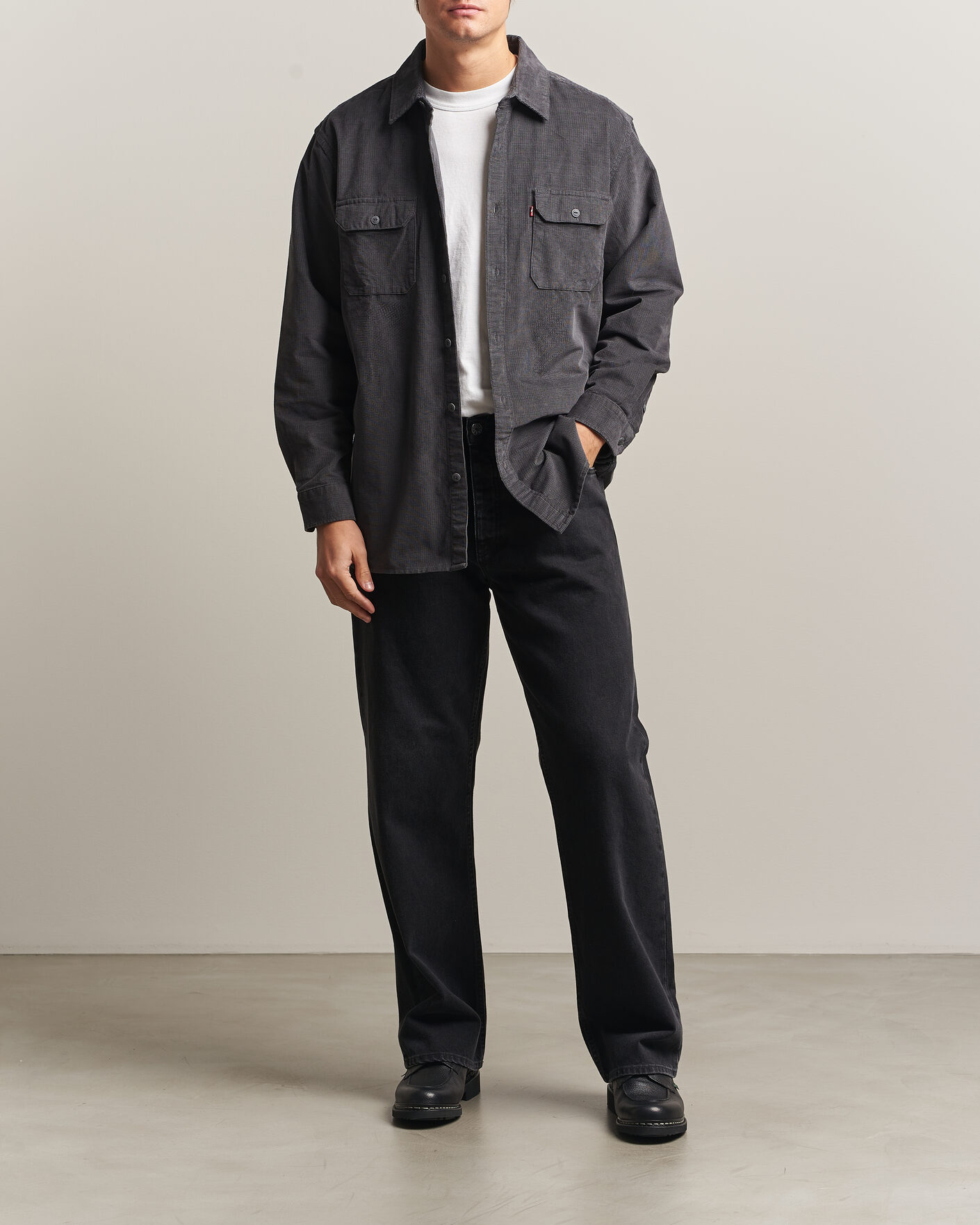 Hombres | Camisas | Levi's | Jackson Corduroy Worker Shirt Greystroke