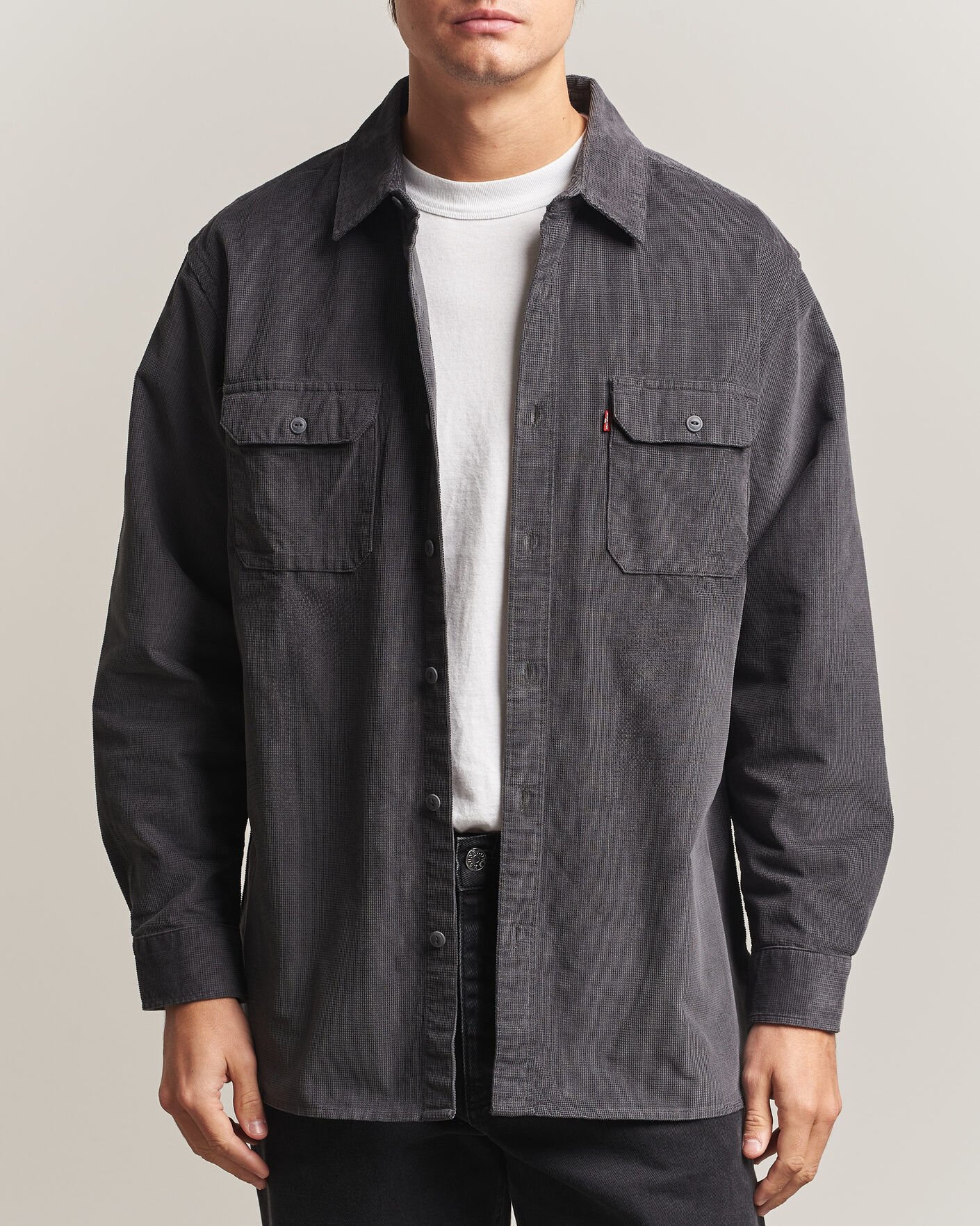 Hombres | Camisas | Levi's | Jackson Corduroy Worker Shirt Greystroke