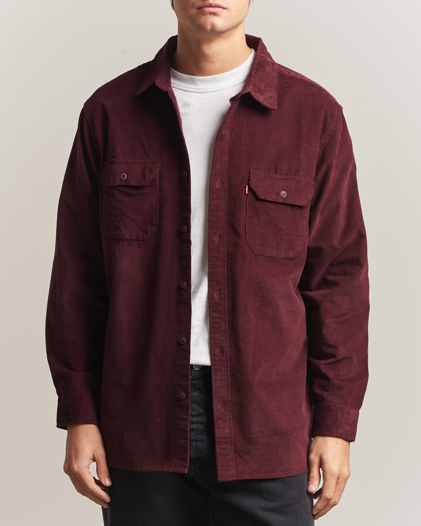 Hombres | Camisas | Levi's | Jackson Corduroy Worker Shirt Vineyard Wine
