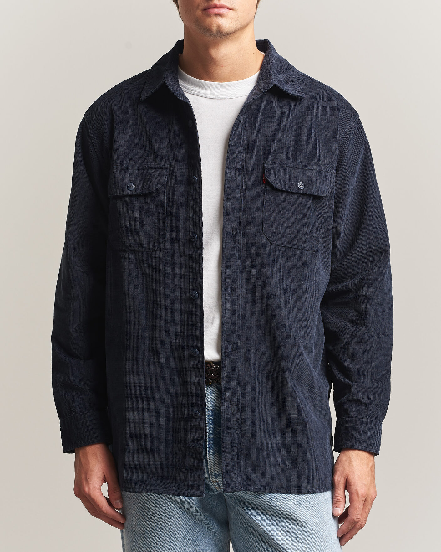 Hombres | Camisas | Levi's | Jackson Corduroy Worker Shirt Nightfall Navy