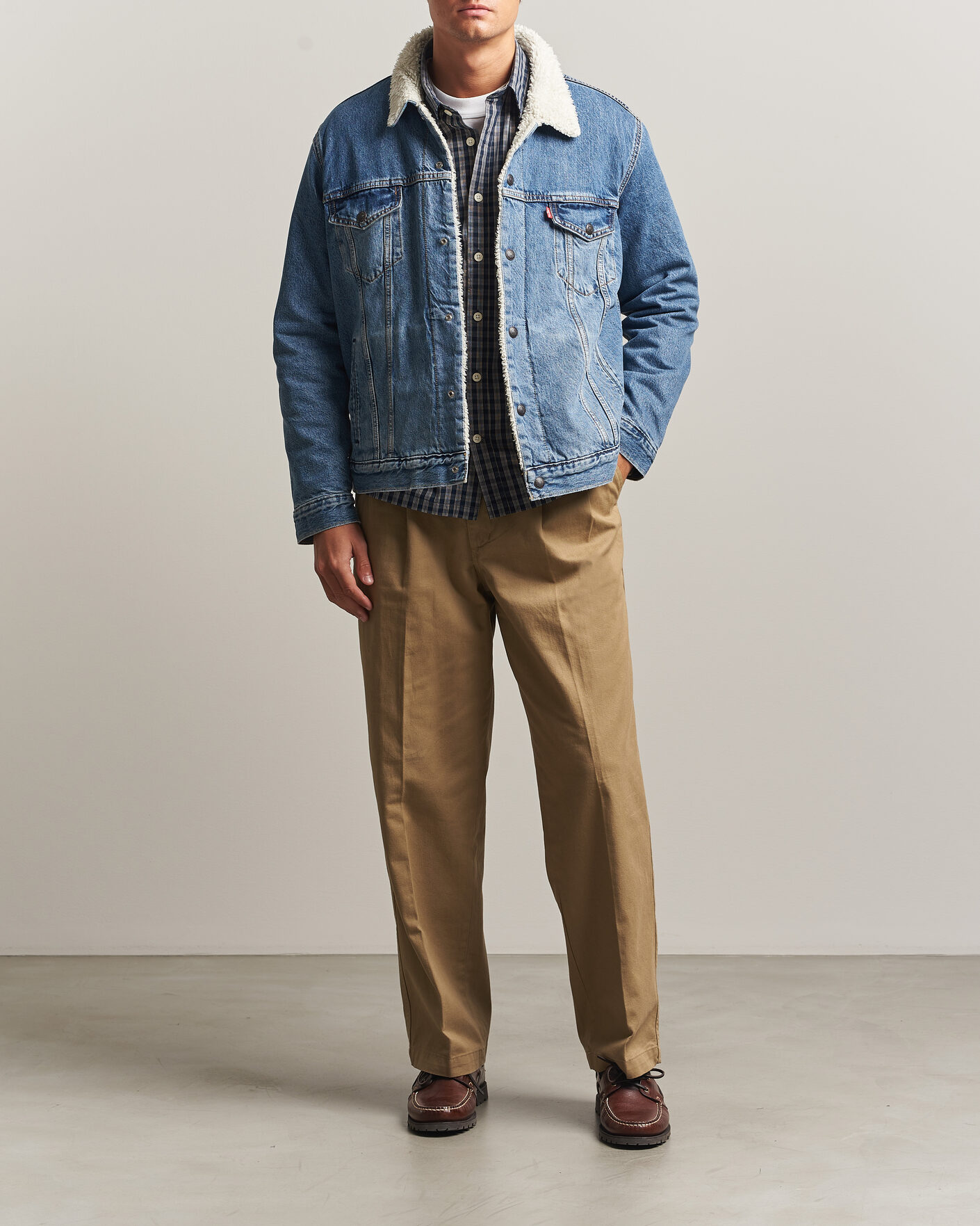 Hombres | Abrigos y chaquetas | Levi's | Type 3 Sherpa Trucker Washed Away