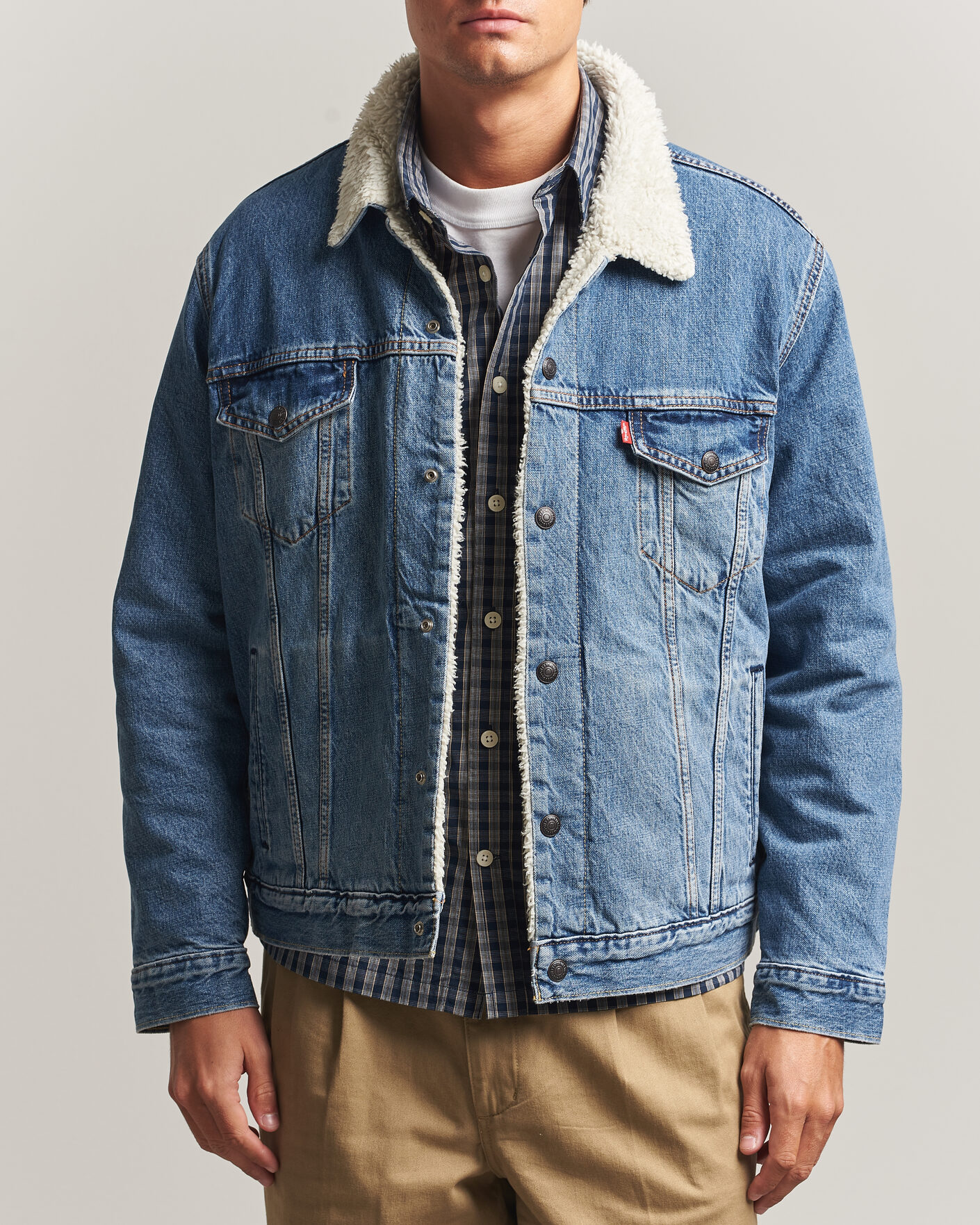 Hombres | Abrigos y chaquetas | Levi's | Type 3 Sherpa Trucker Washed Away