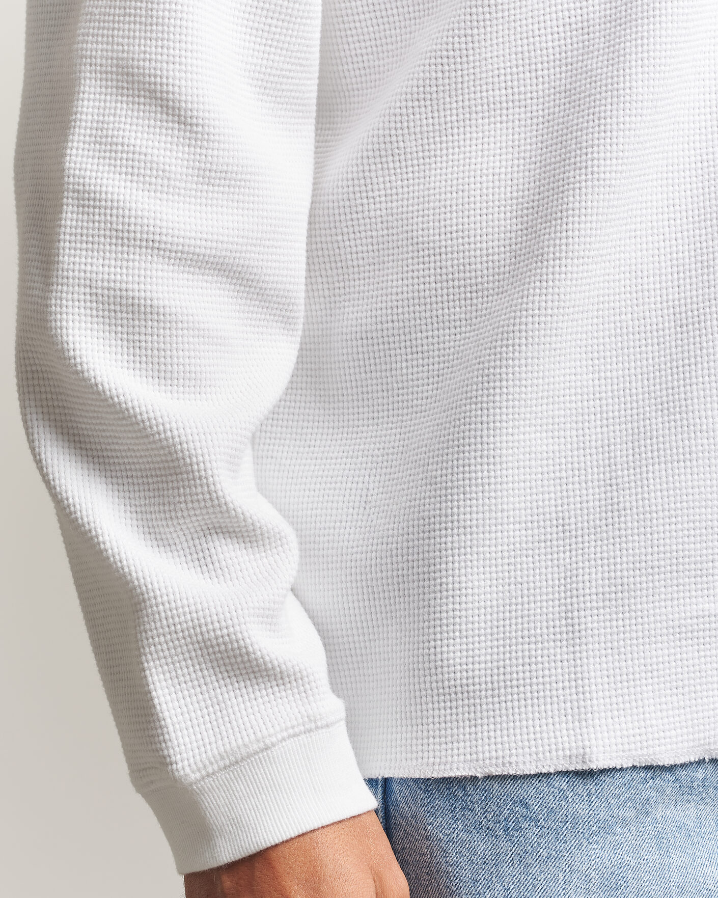 Hombres | Jerséis y prendas de punto | Levi's | Relaxed Henley Bright White