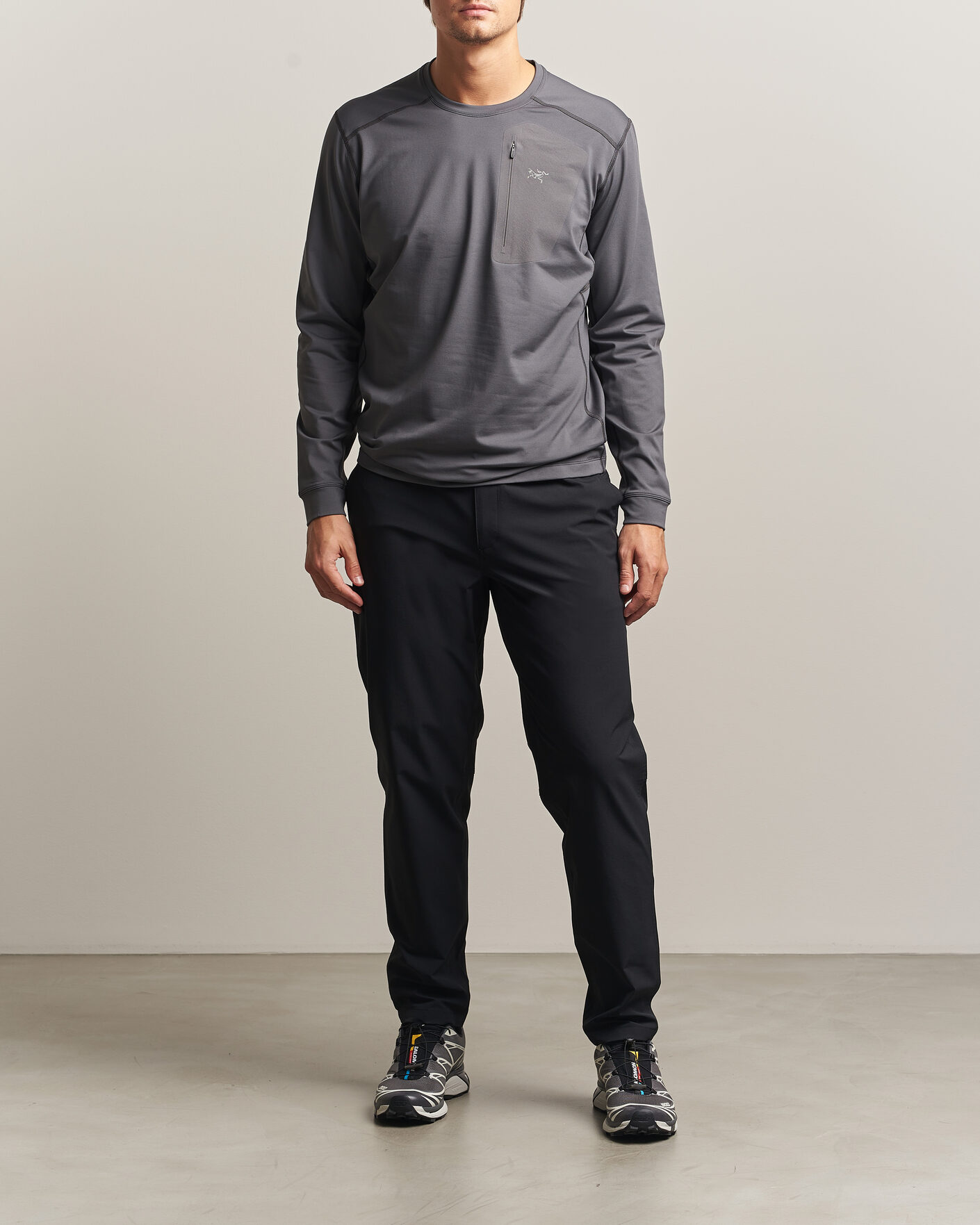 Hombres | Jerséis y prendas de punto | Arc'teryx | Rho LT Baselayer Crew Neck Cloud