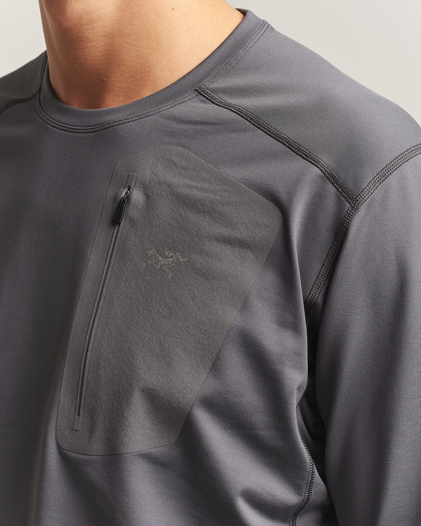 Hombres | Jerséis y prendas de punto | Arc'teryx | Rho LT Baselayer Crew Neck Cloud