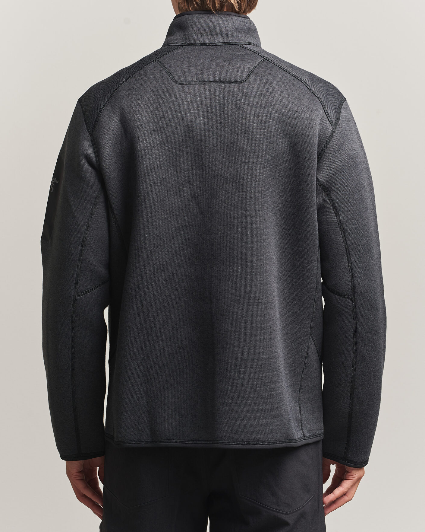 Hombres | Jerséis y prendas de punto | Arc'teryx | Covert Half Zip Black Heather