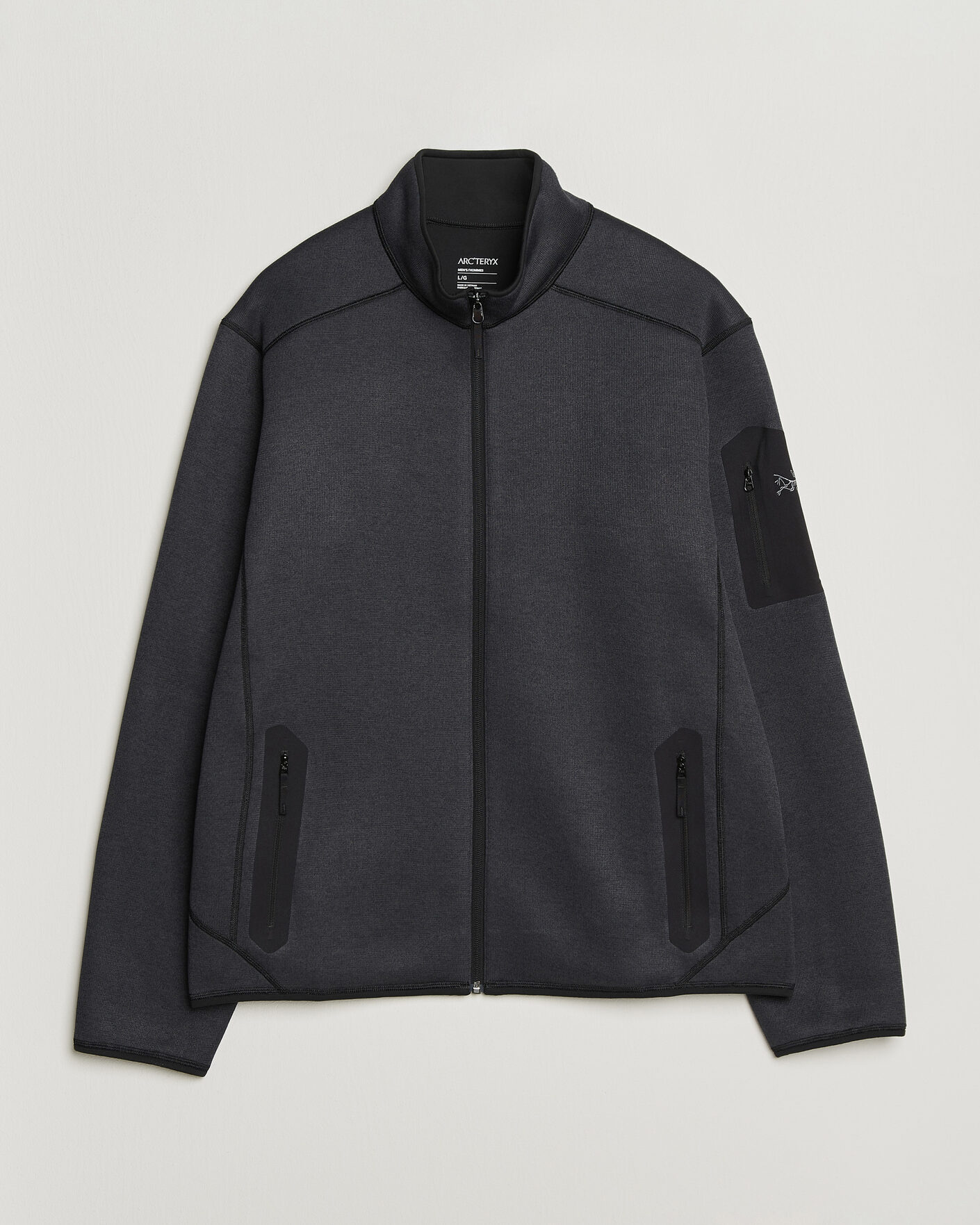 Hombres | Jerséis y prendas de punto | Arc'teryx | Covert Full Zip Black Heather