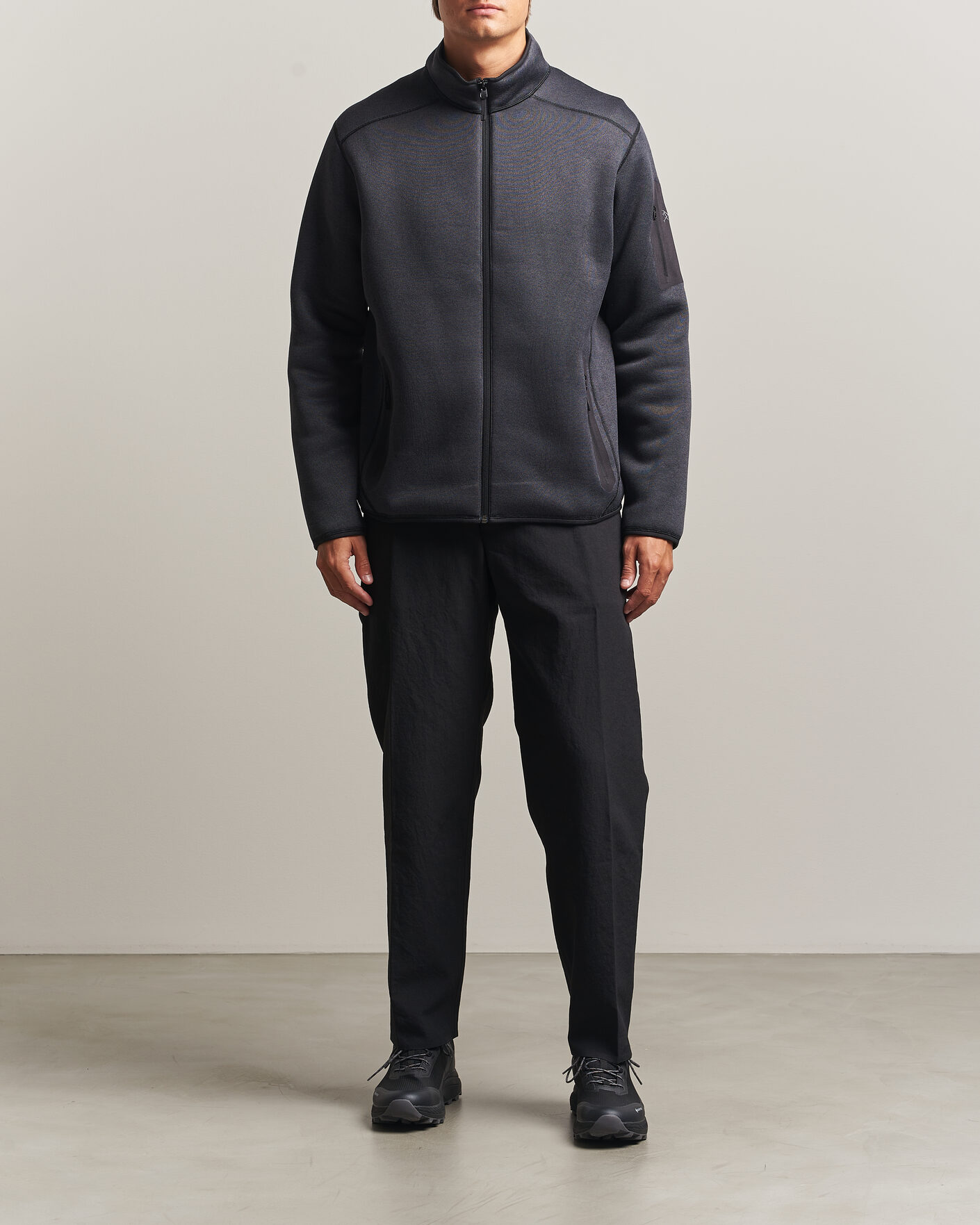 Hombres | Jerséis y prendas de punto | Arc'teryx | Covert Full Zip Black Heather