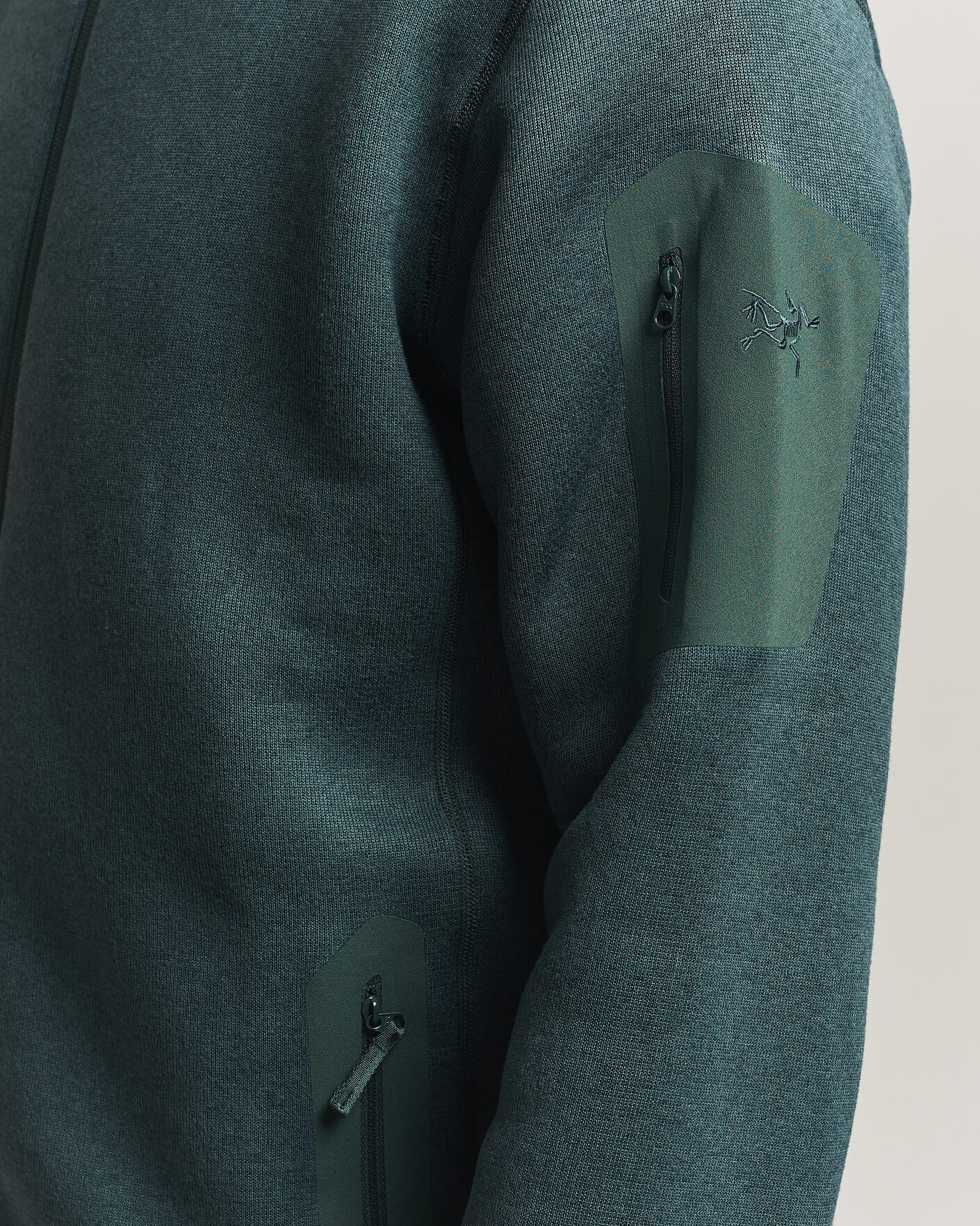 Hombres | Jerséis y prendas de punto | Arc'teryx | Covert Full Zip Dark Jade Heather