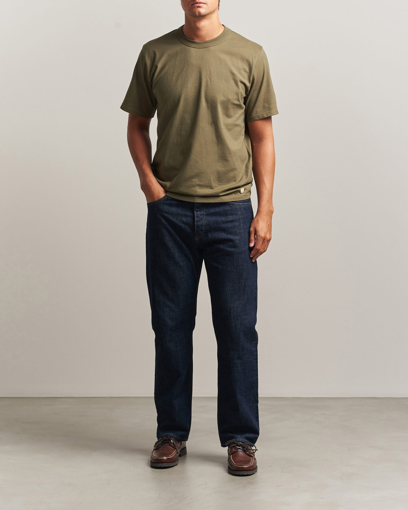 Hombres | Camisetas | Armor-lux | Héritage Callac T-Shirt Olive