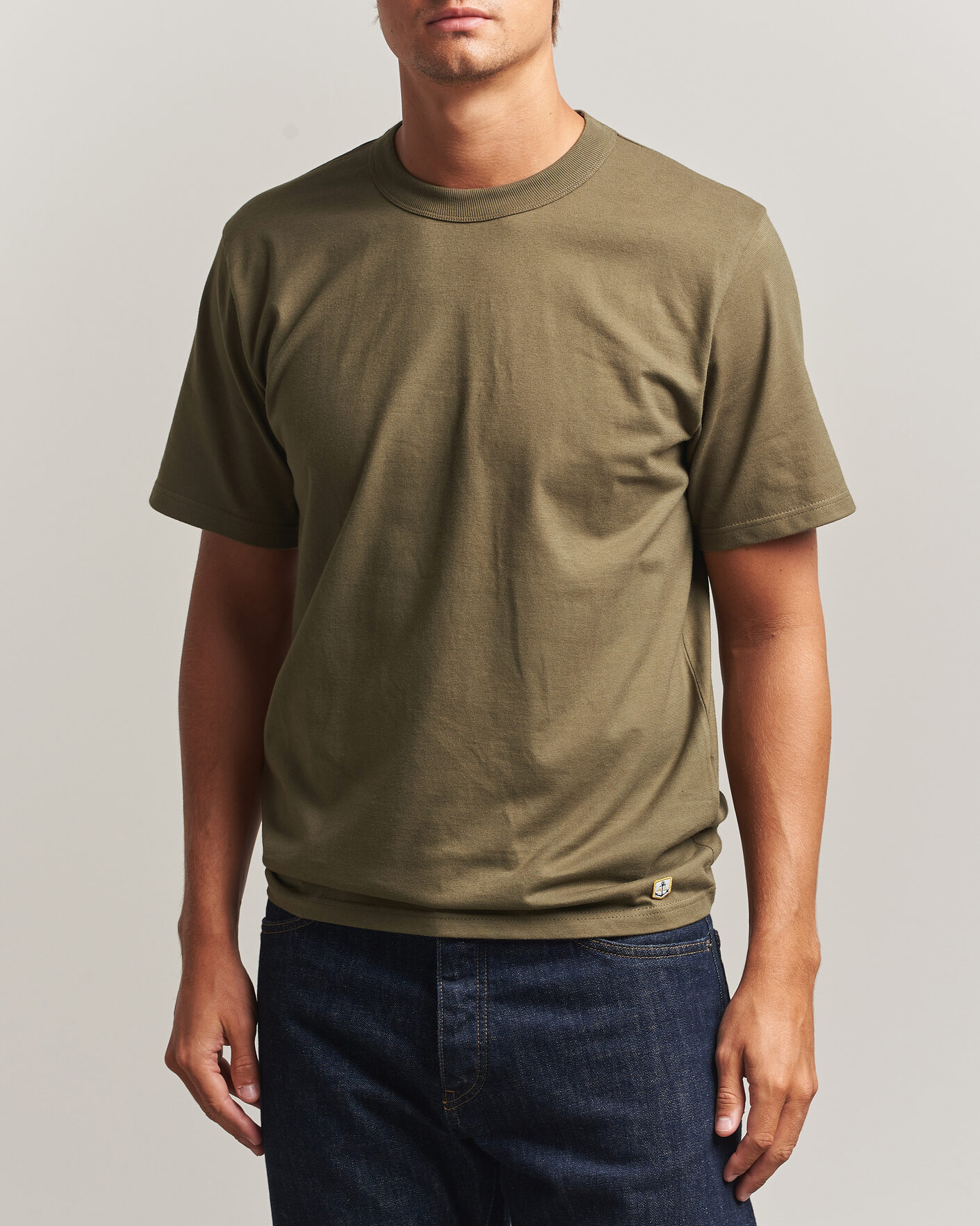 Hombres | Camisetas | Armor-lux | Héritage Callac T-Shirt Olive