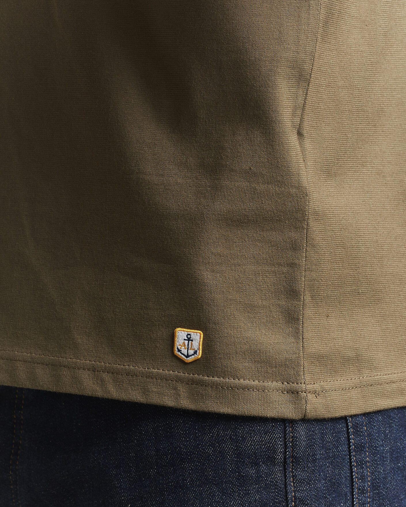 Hombres | Camisetas | Armor-lux | Héritage Callac T-Shirt Olive