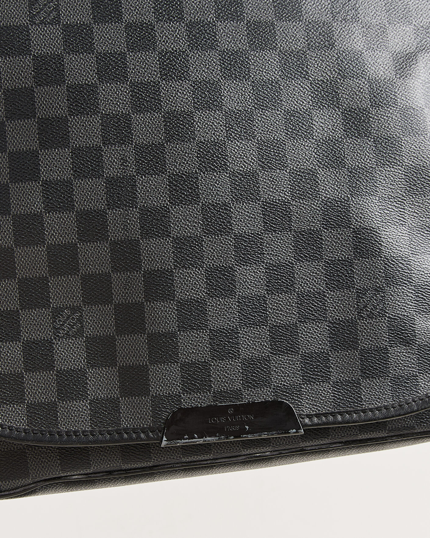Hombres | Pre-Owned & Vintage Bags | Louis Vuitton Pre-Owned | Daniel Shoulder Bag MM Damier Graphite
