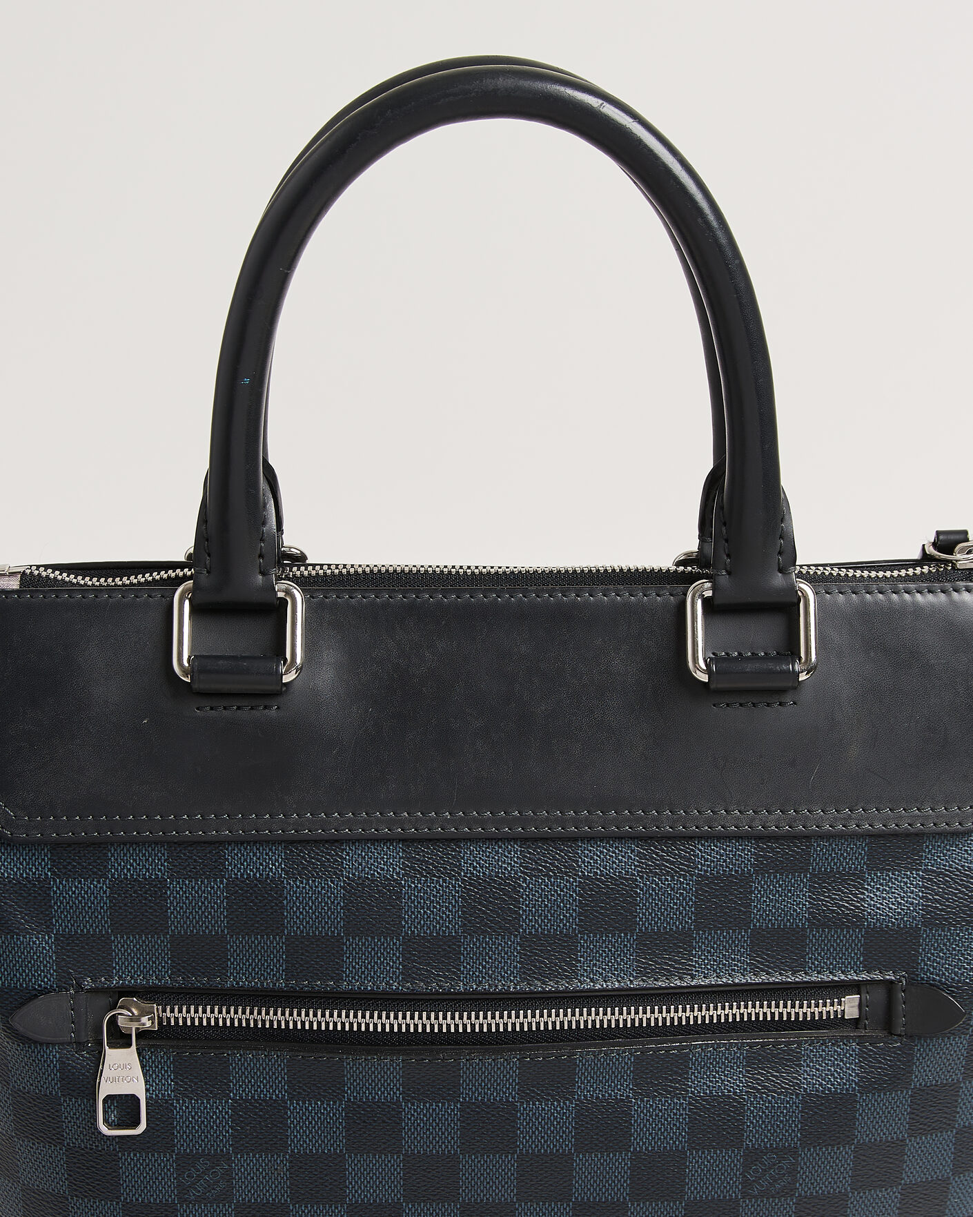 Hombres | Pre-Owned & Vintage Bags | Louis Vuitton Pre-Owned | Greenwich Tote Bag Damier Cobalt