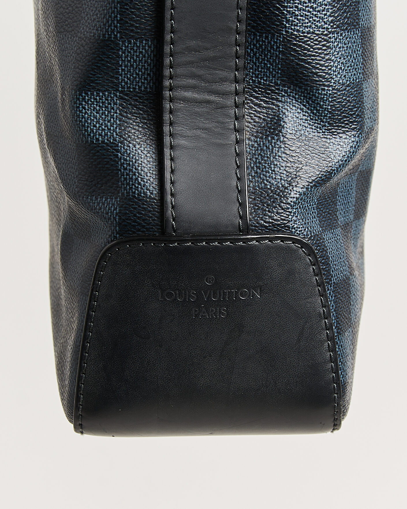 Hombres | Pre-Owned & Vintage Bags | Louis Vuitton Pre-Owned | Greenwich Tote Bag Damier Cobalt
