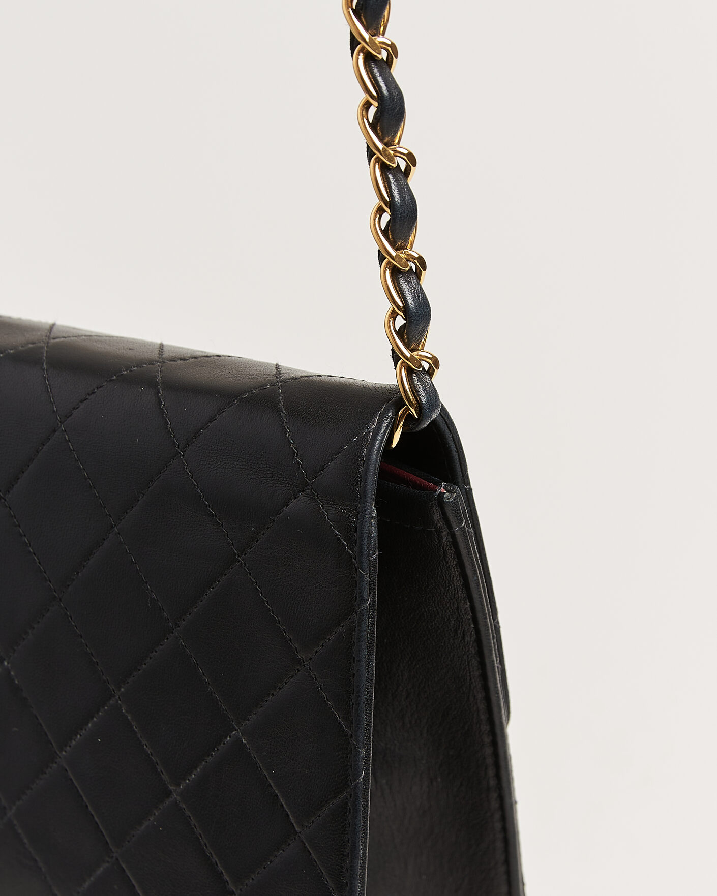 Hombres | Pre-Owned & Vintage Bags | Chanel Pre-Owned | Single Flap Bag Black