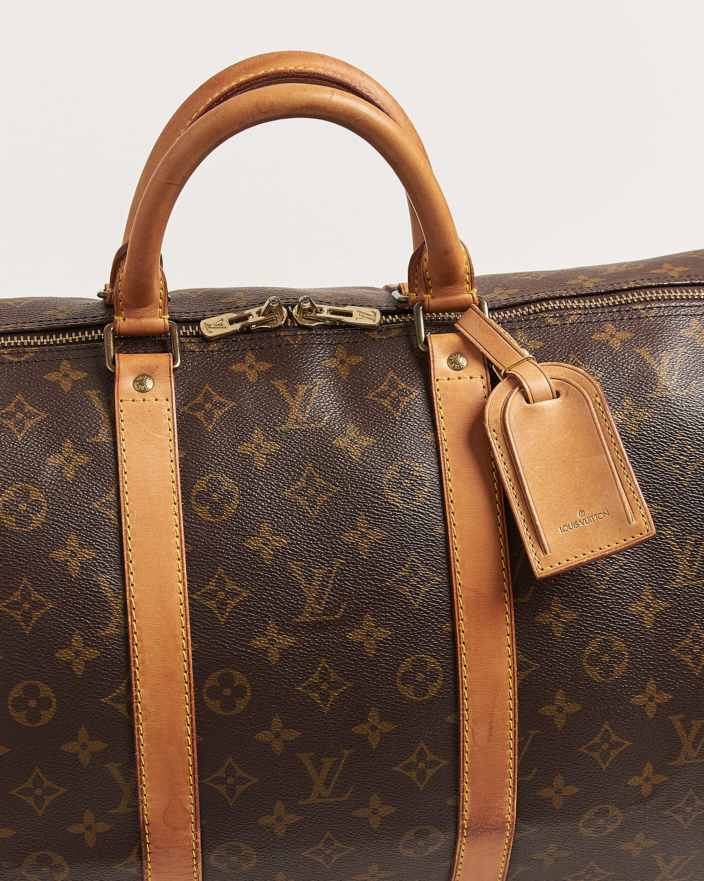 Hombres | Pre-Owned & Vintage Bags | Louis Vuitton Pre-Owned | Keepall Bandouliére 55 Monogram