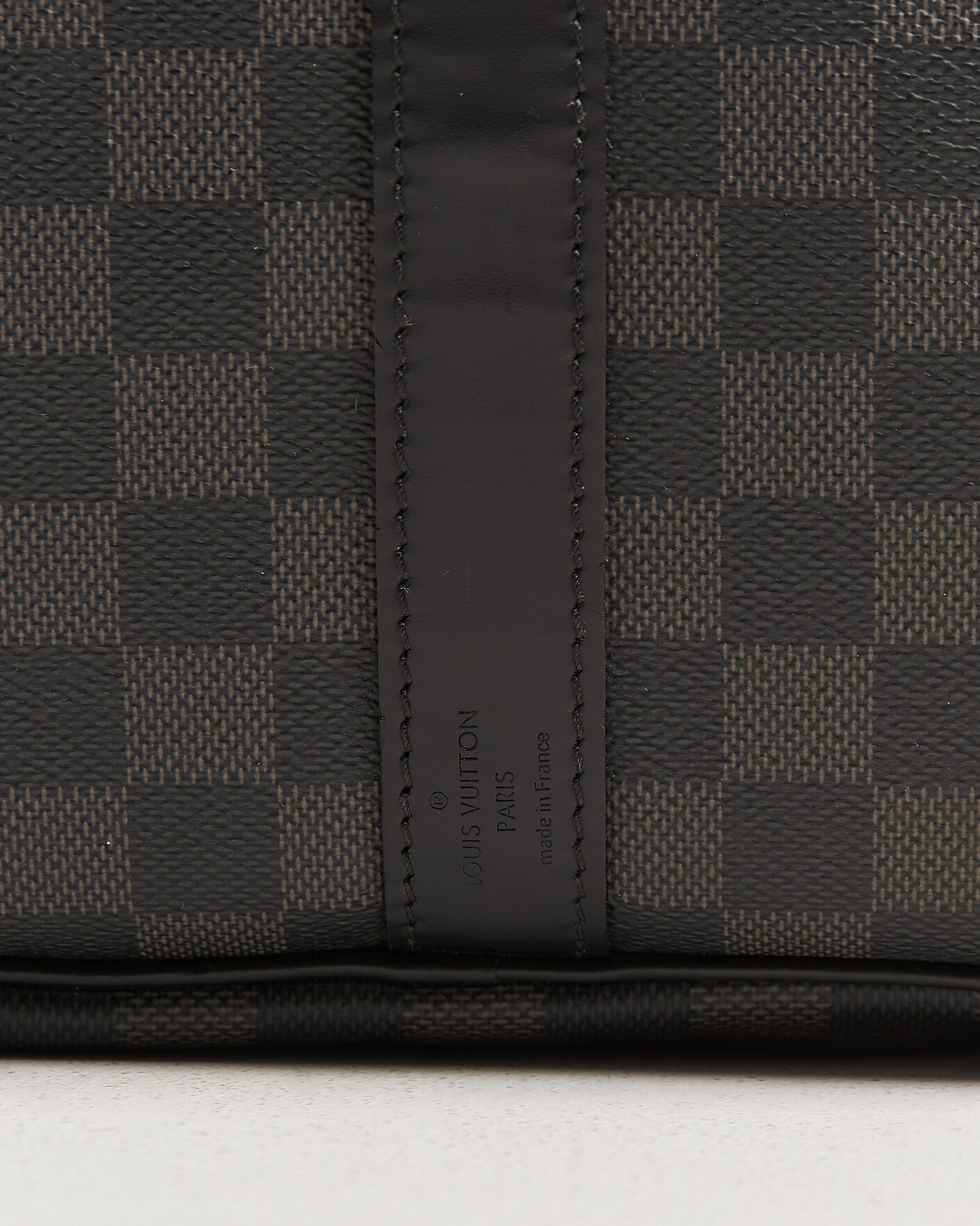 Hombres | Pre-Owned & Vintage Bags | Louis Vuitton Pre-Owned | Keepall Bandouliére 55 Damier Graphite