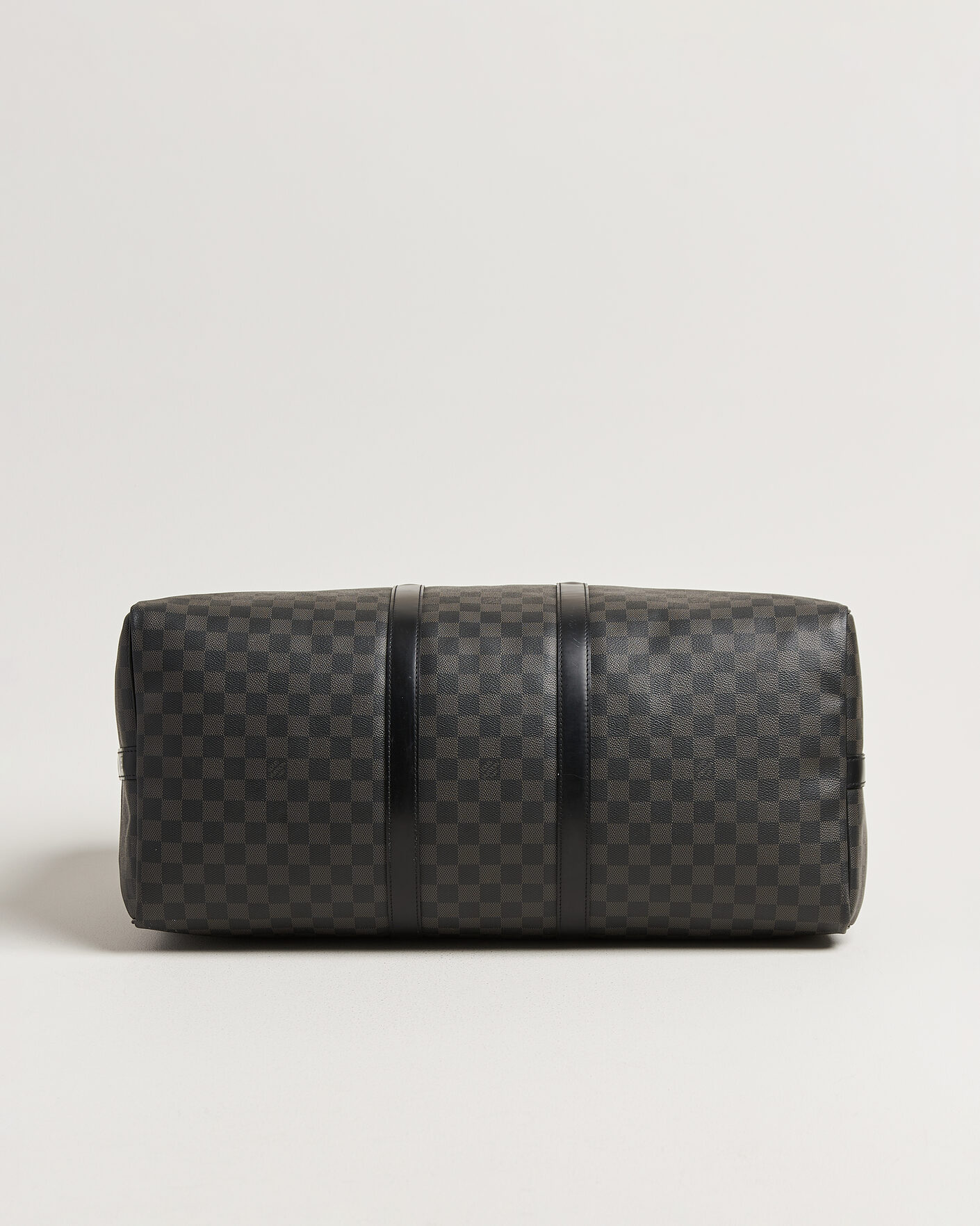 Hombres | Pre-Owned & Vintage Bags | Louis Vuitton Pre-Owned | Keepall Bandouliére 55 Damier Graphite