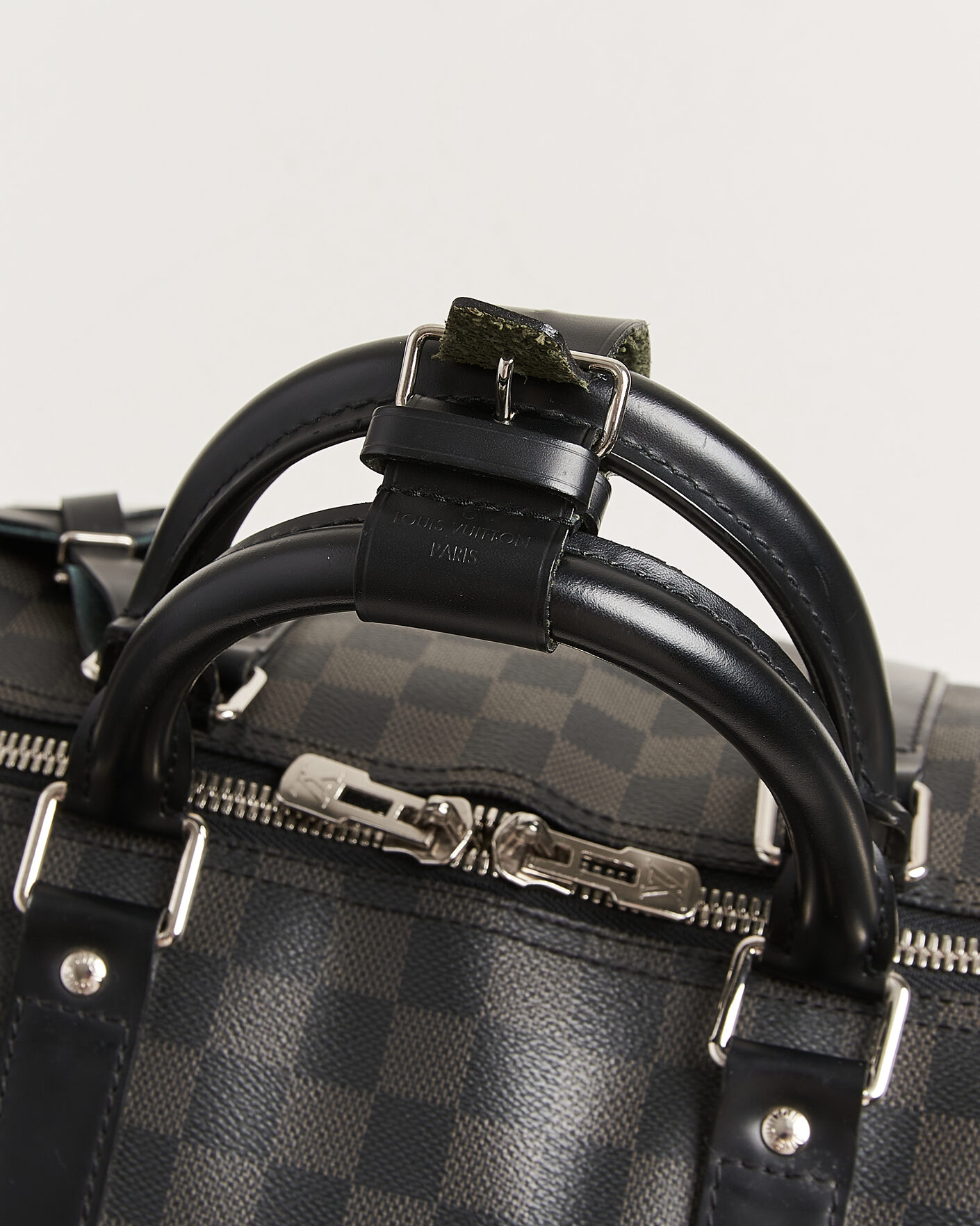 Hombres | Pre-Owned & Vintage Bags | Louis Vuitton Pre-Owned | Keepall Bandouliére 55 Damier Graphite